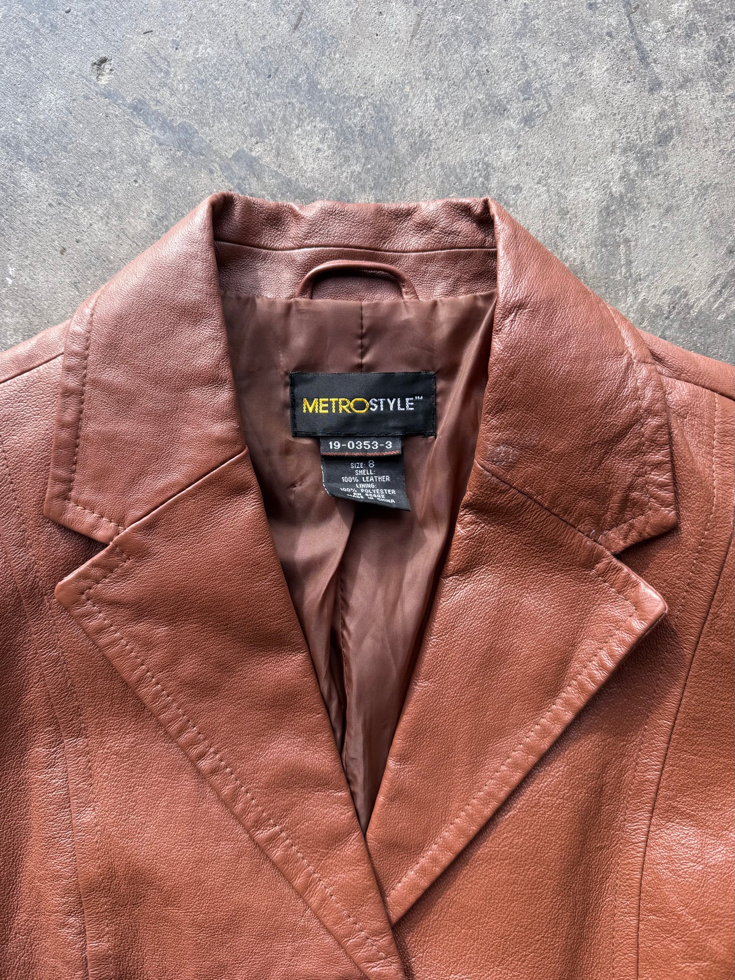 Leather Jacket - M