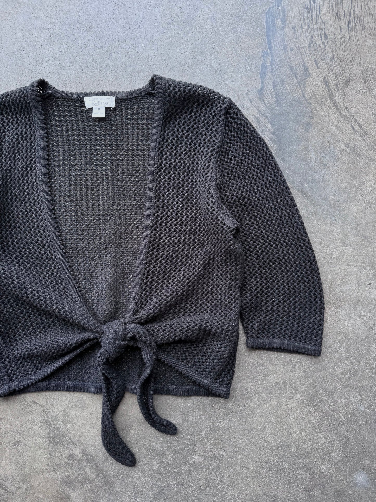 Crochet Tie Top - S
