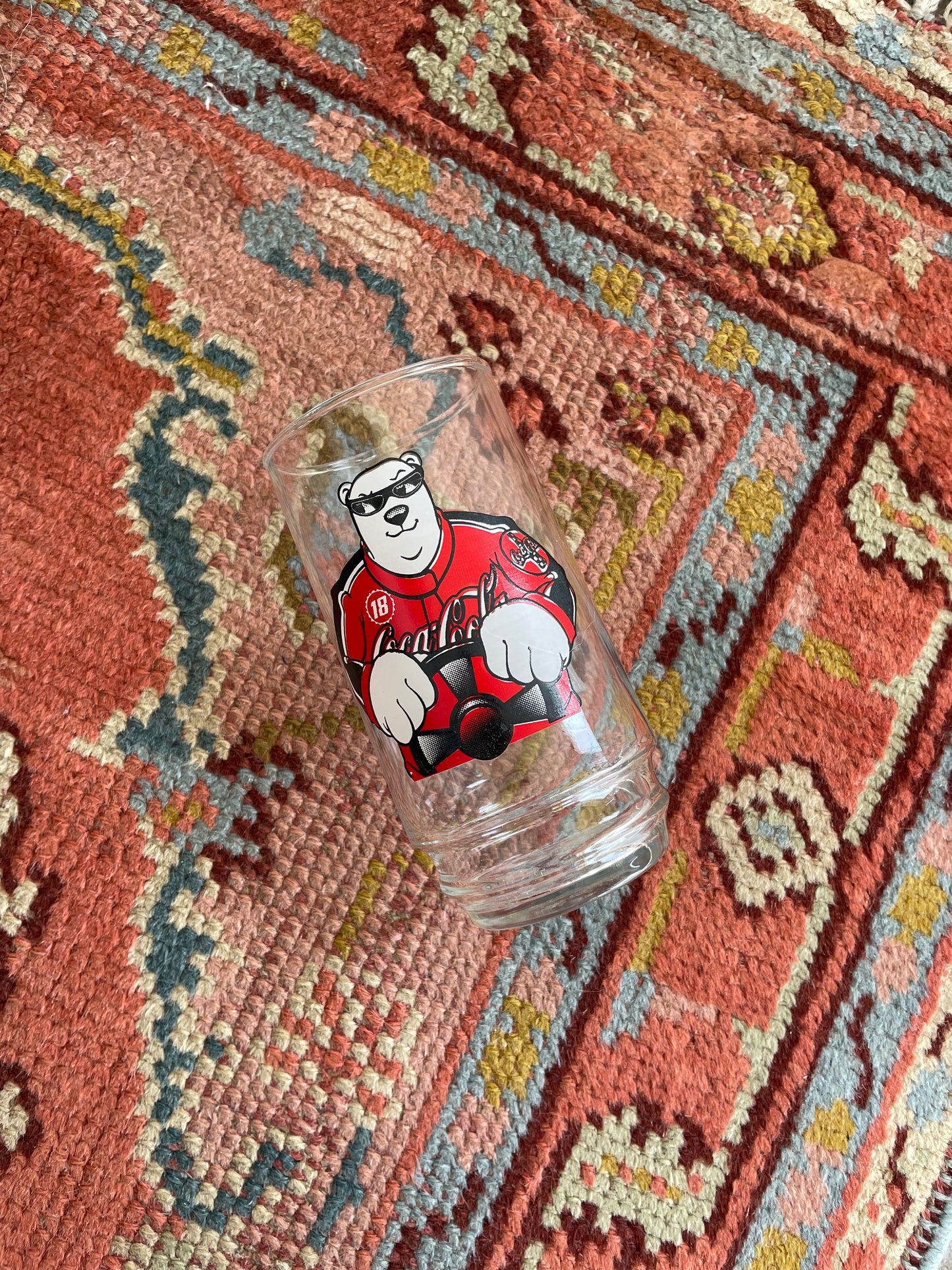 Coca-Cola Nascar Glass
