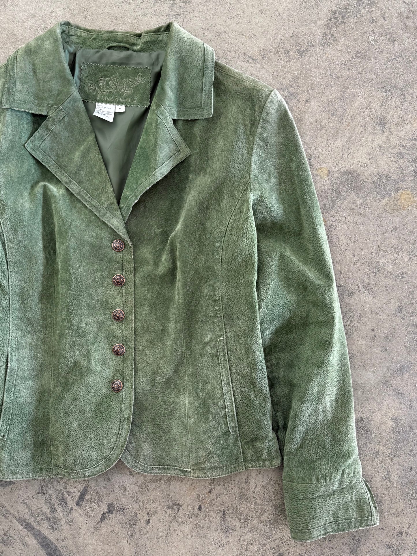 Suede Jacket - M