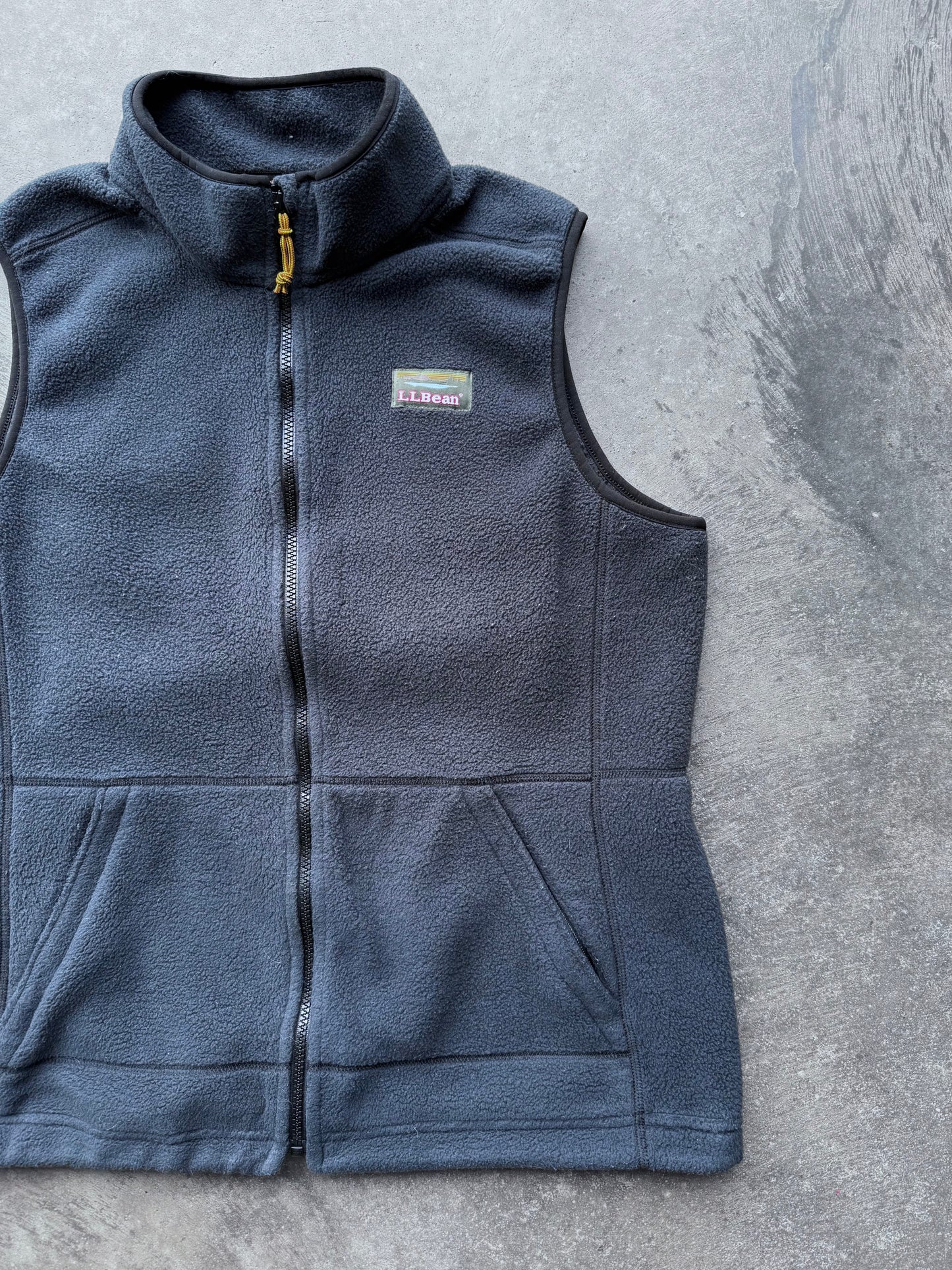 LL Bean Fleece Vest - L