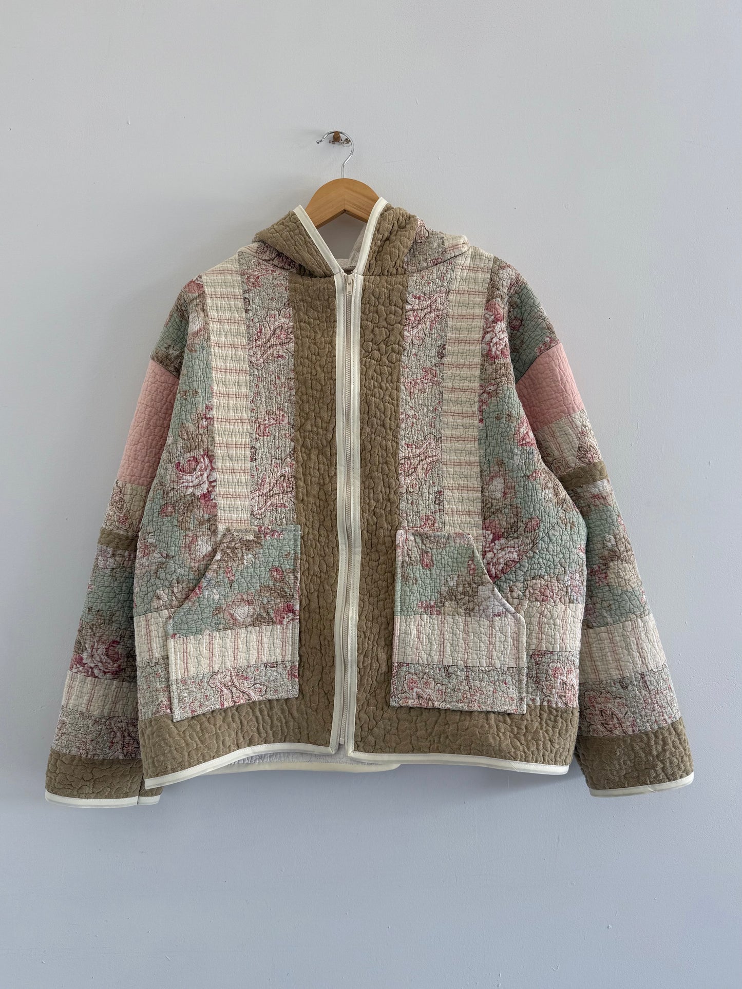Quilt Hooded Jacket - XL