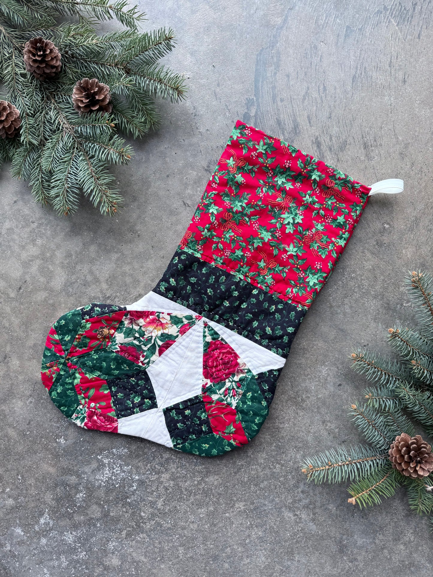 Large Quilt Stocking