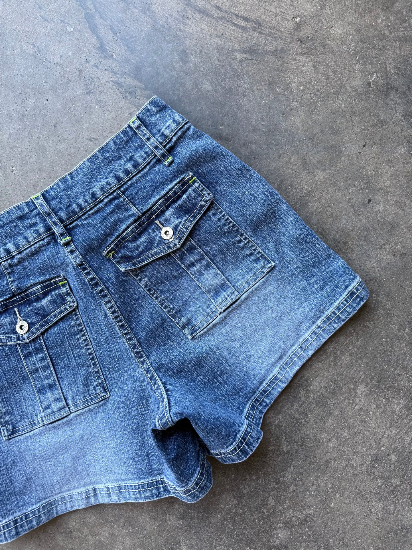 Cargo Denim Shorts - 28x4.5