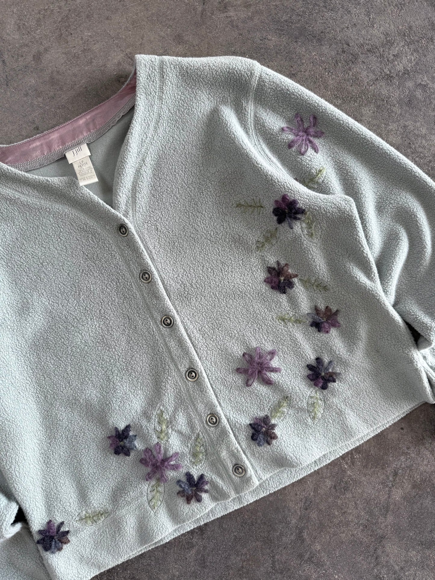 Flower Cardigan - L