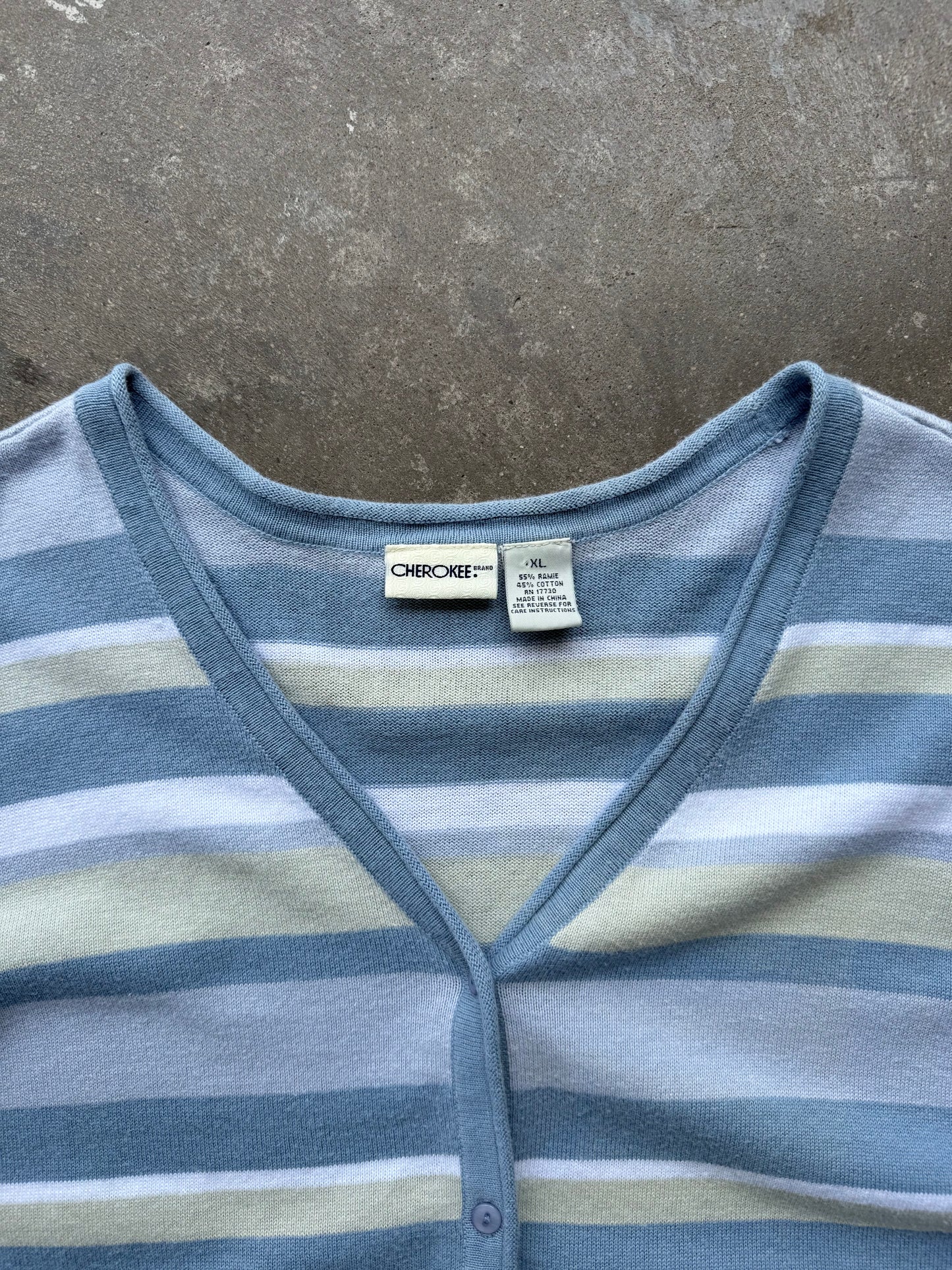 Striped Cardigan - XL