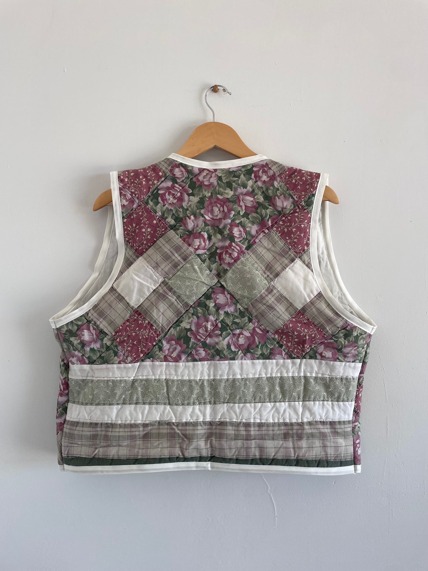 Quilt Tie Vest - XL