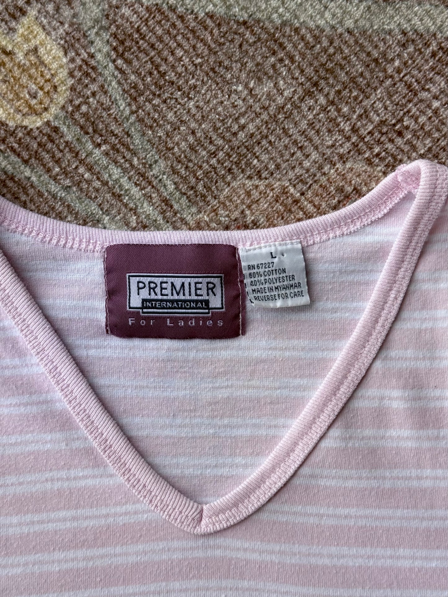 Striped Tee - L