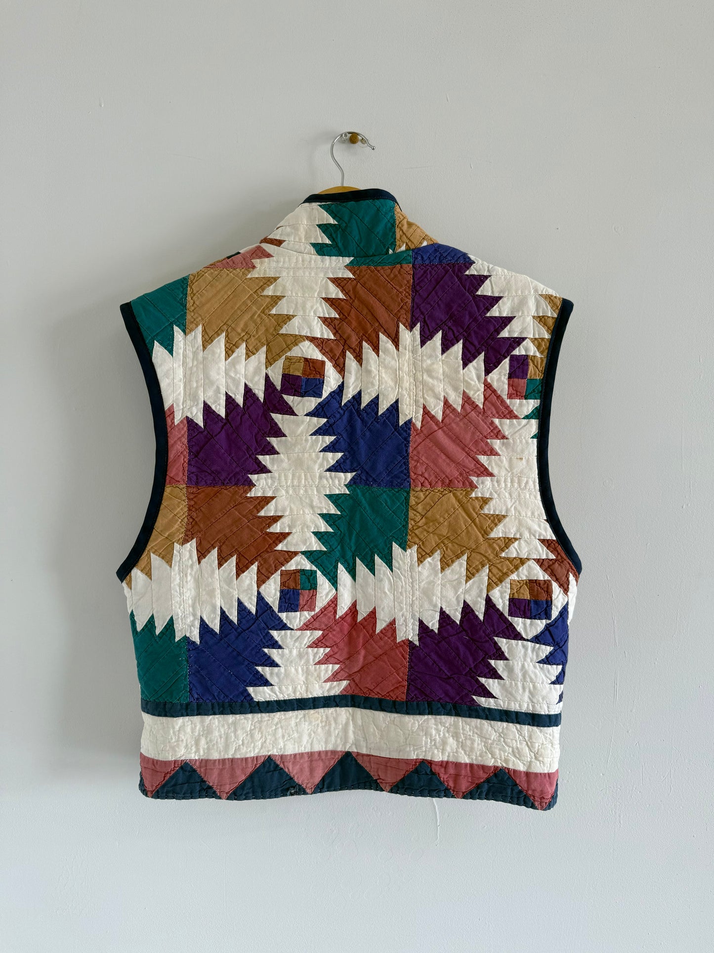 Quilt Zip Up Vest - S