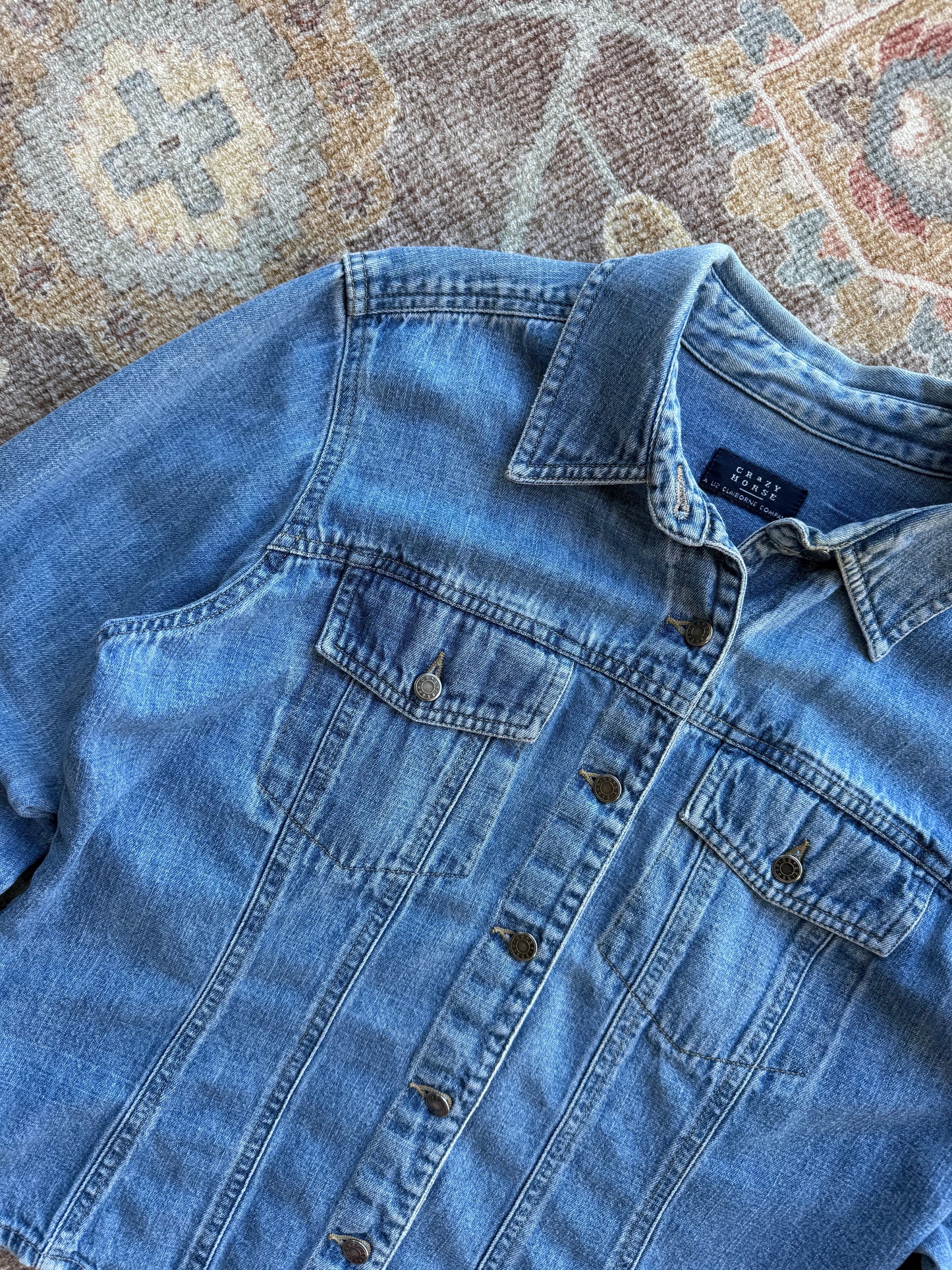 Denim Top - M