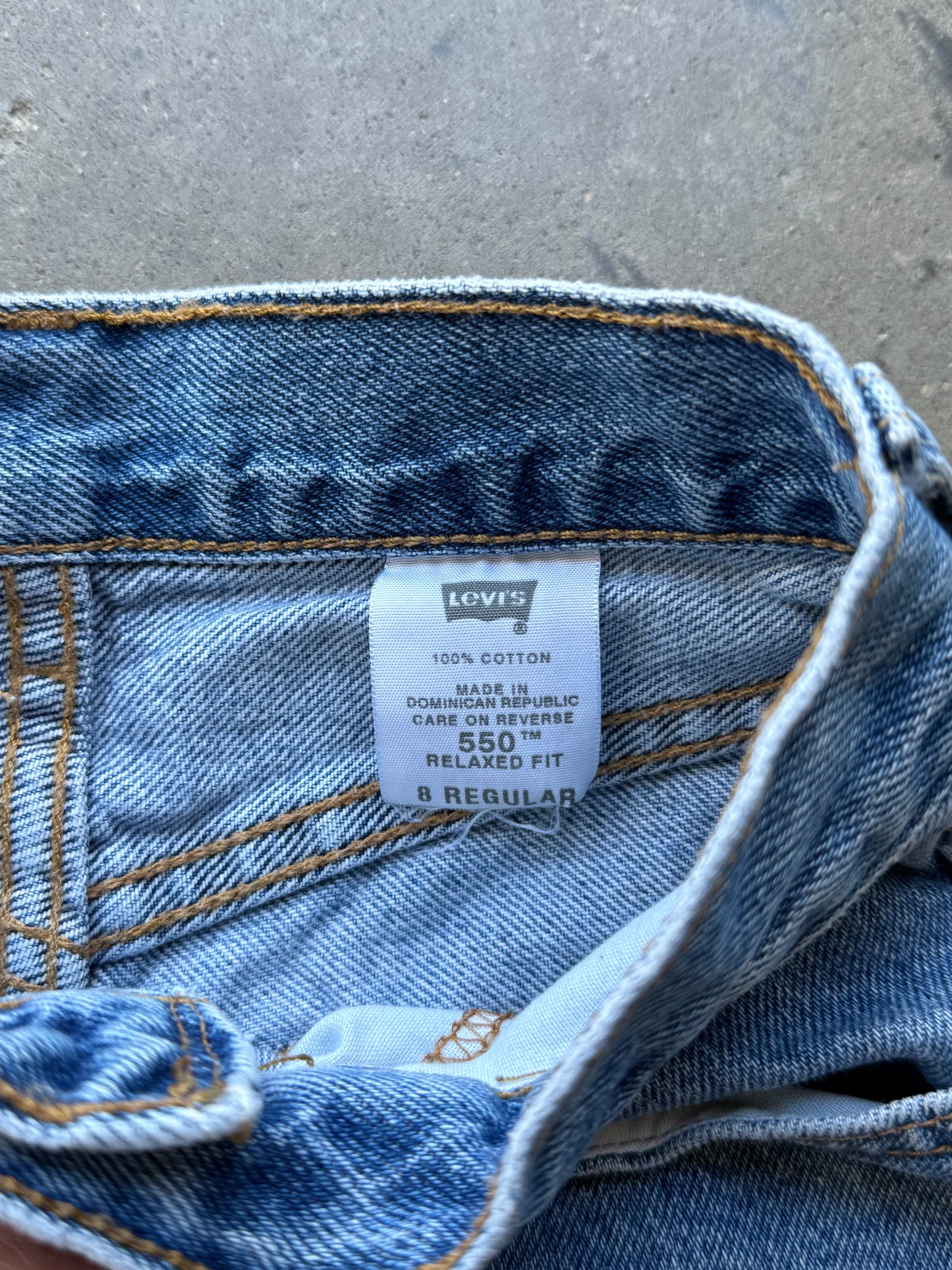 KIDS Levi Denim Shorts - 8