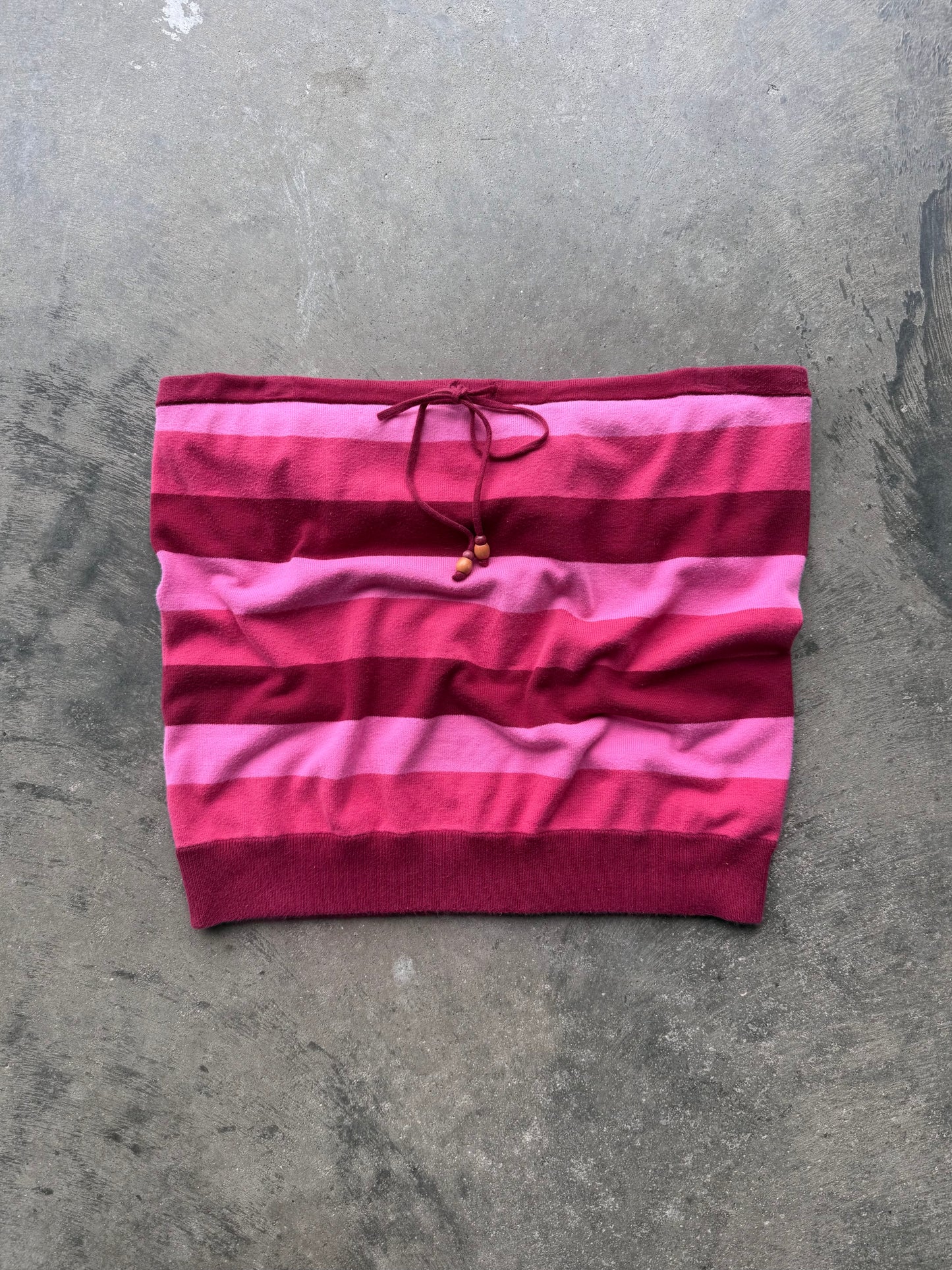 Striped Tube Top - L