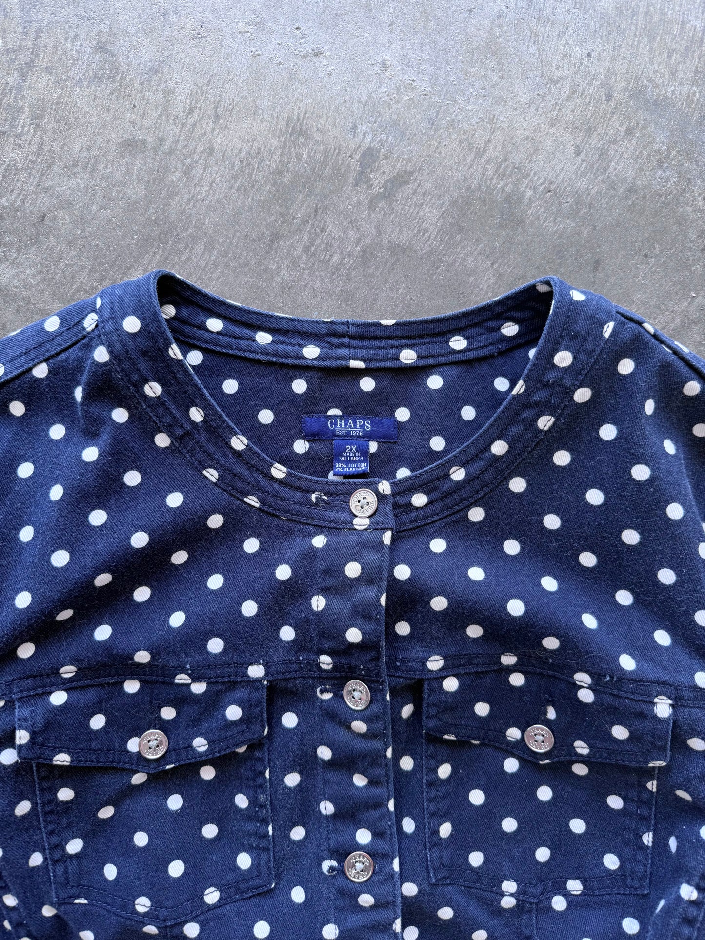 Polka Dot Jacket - 2XL