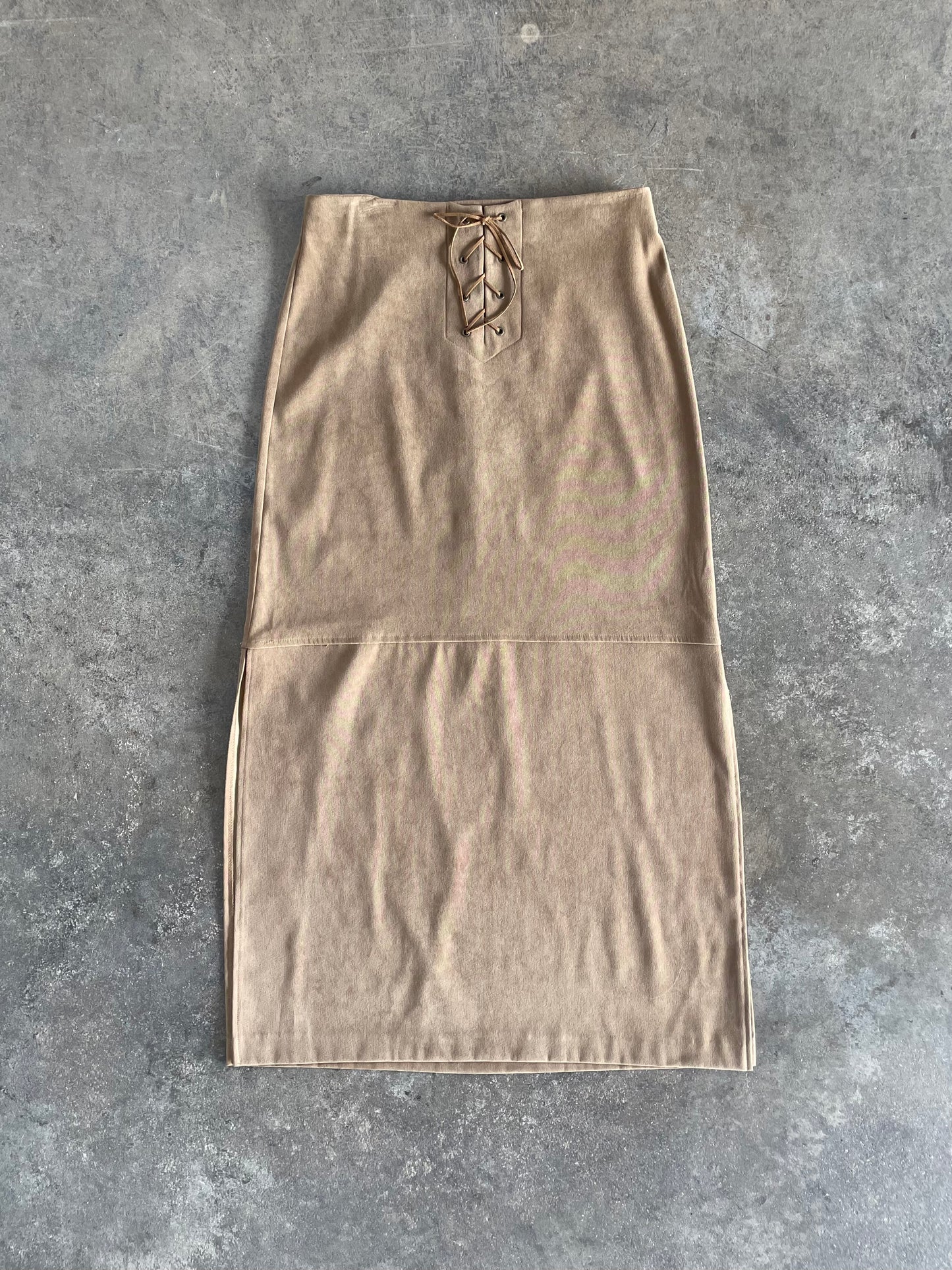 Suede Maxi Skirt - 28”