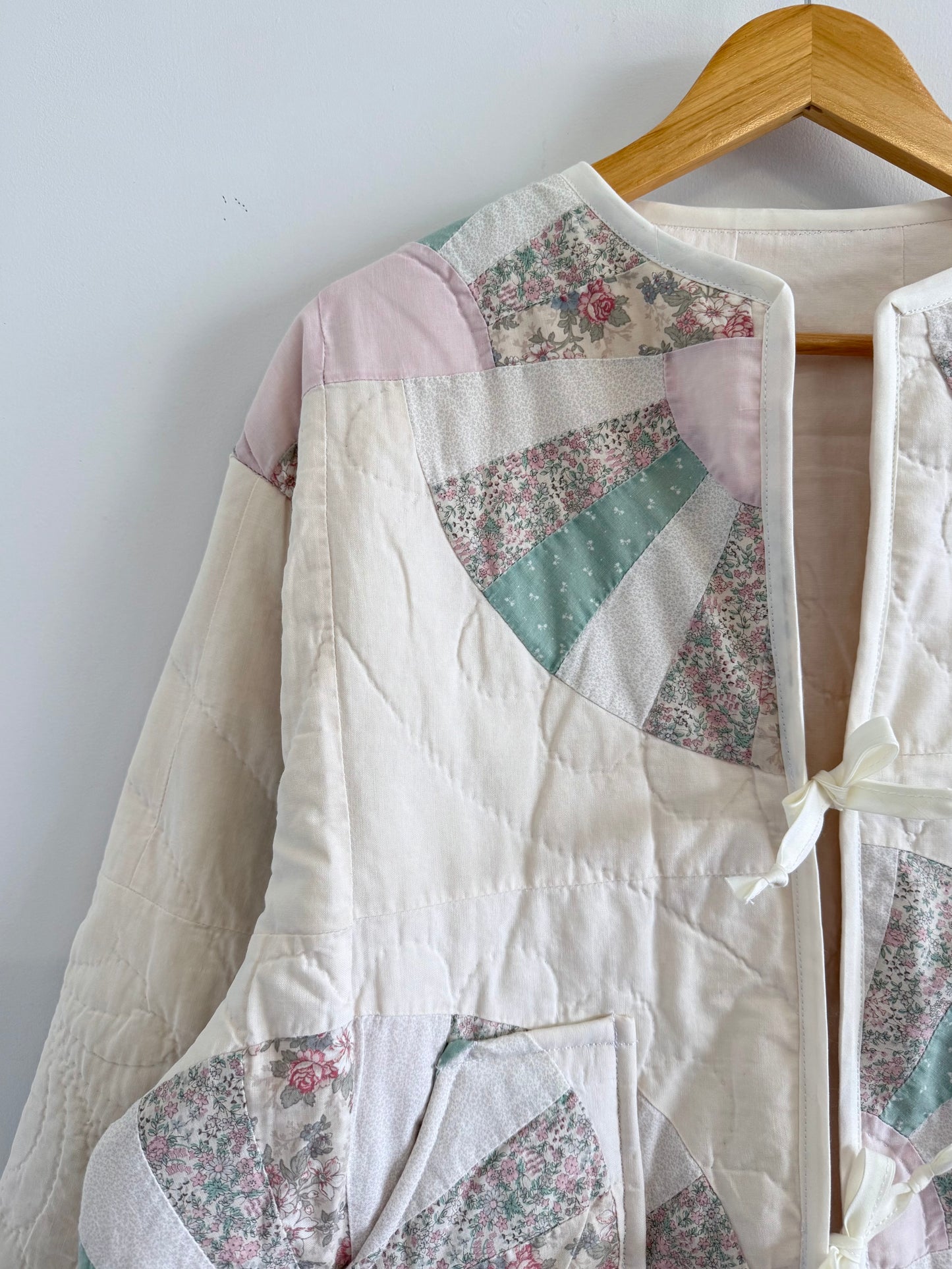 Quilt Tie Jacket - L