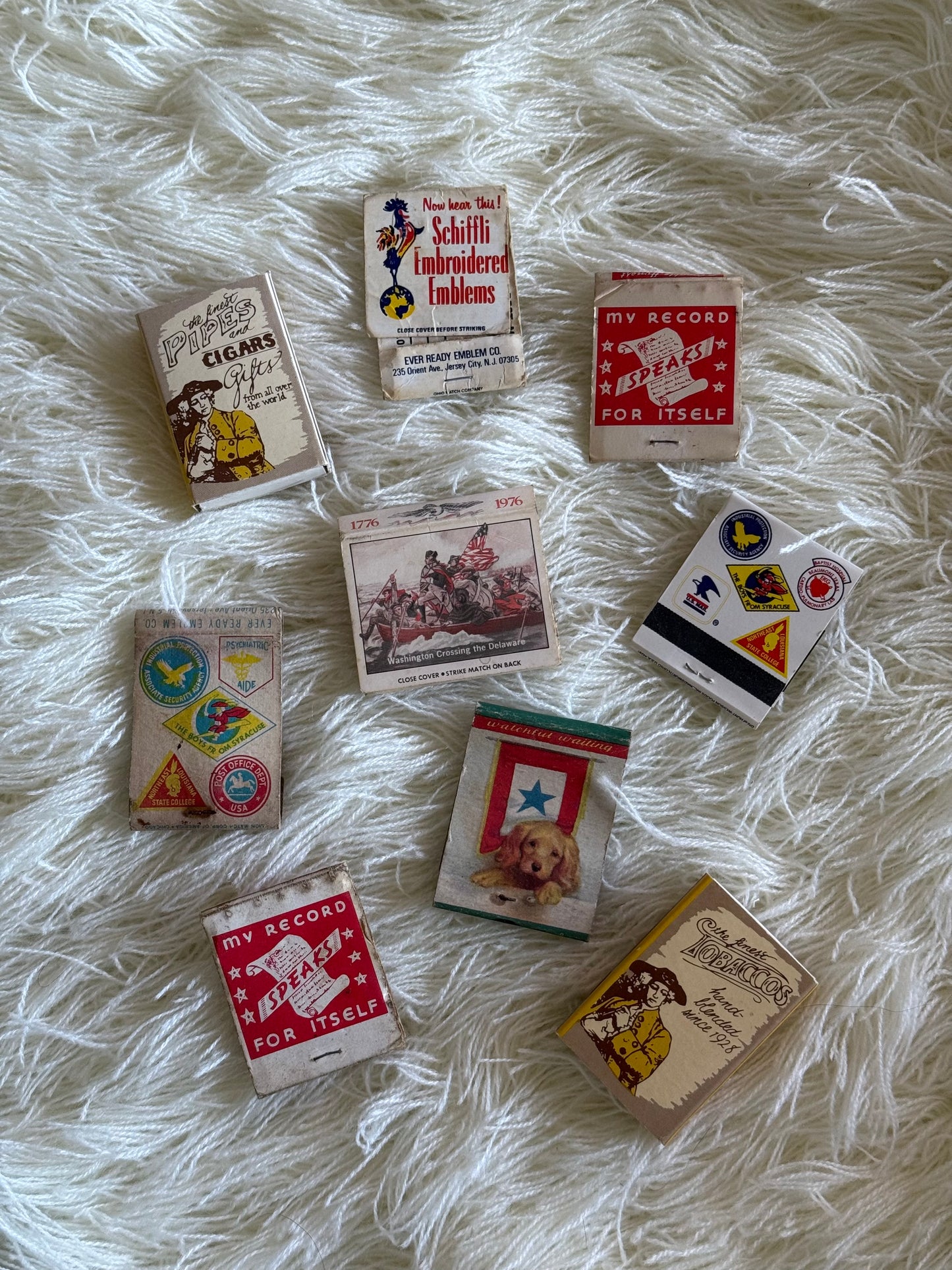 Curated Vintage Matchbooks - Variety 1