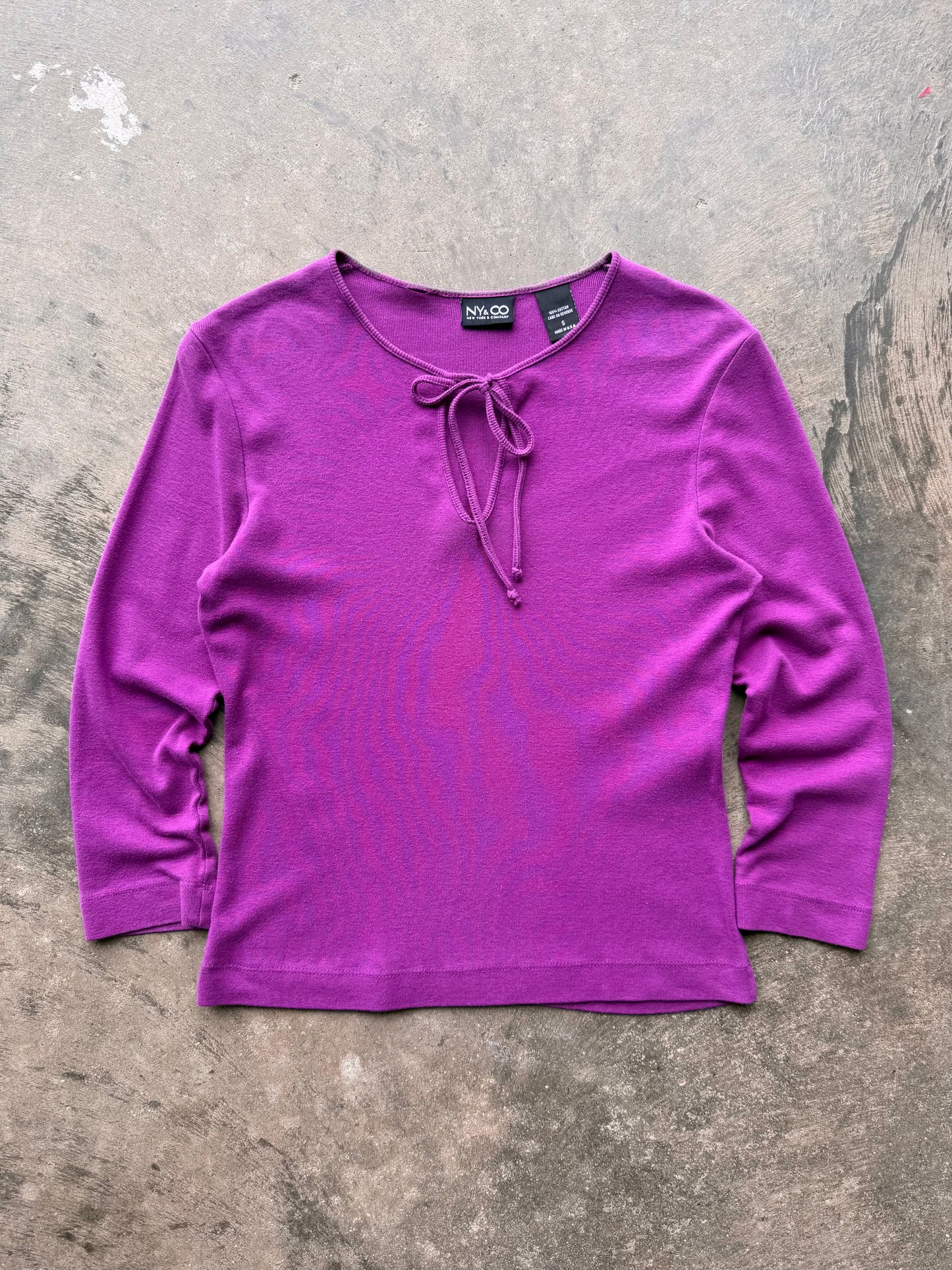 Keyhole Tie Top - S