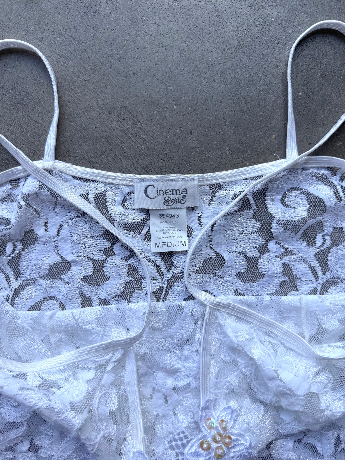 Lace Slip Tank - M