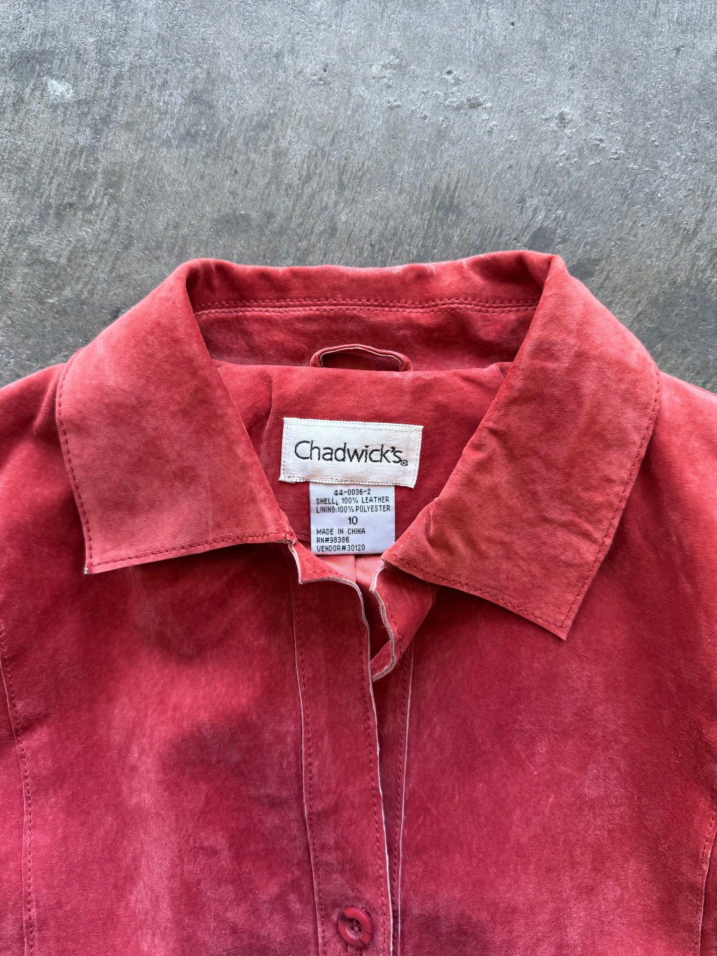 Suede Jacket - M
