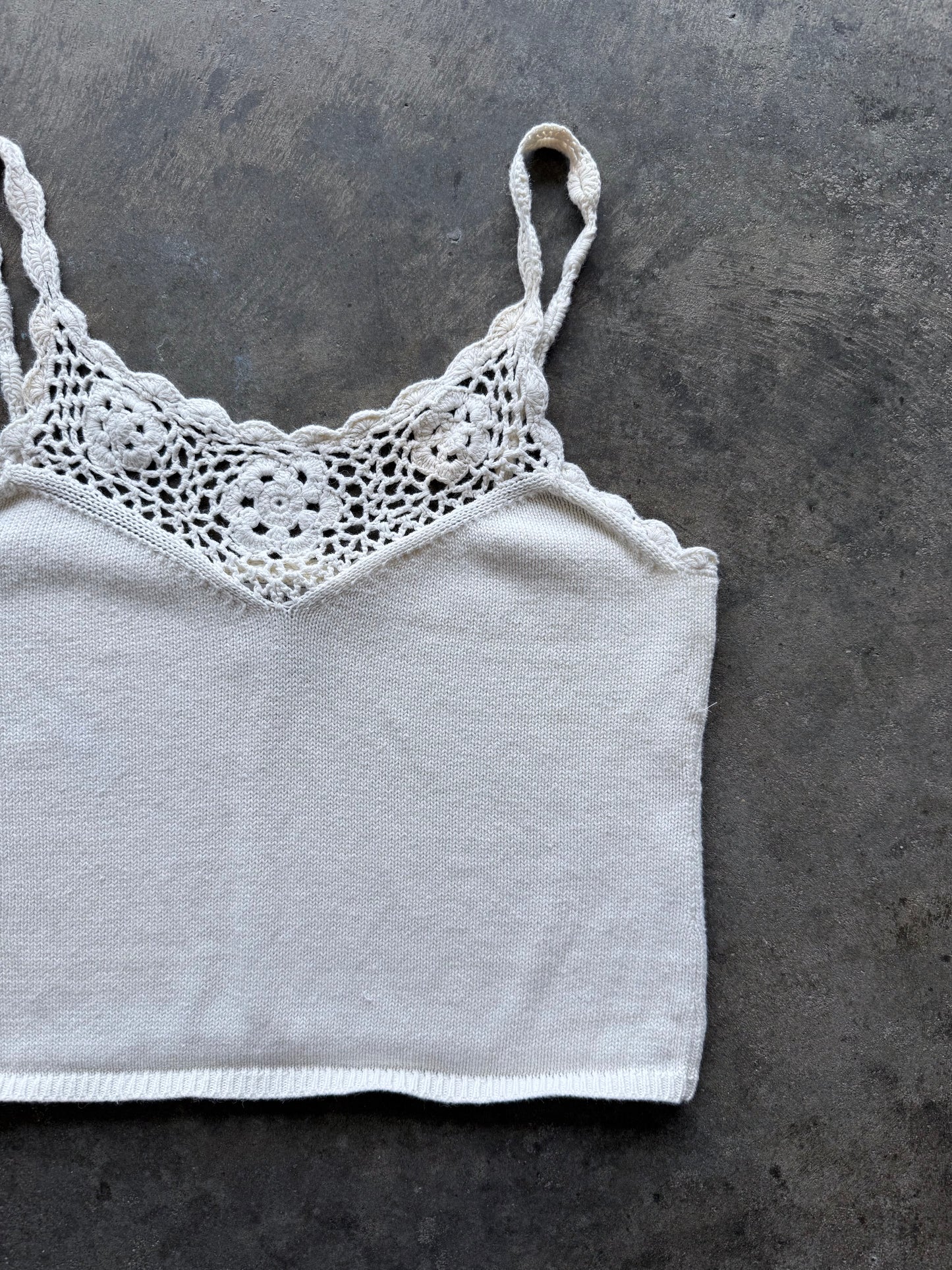 Crochet Tank - M