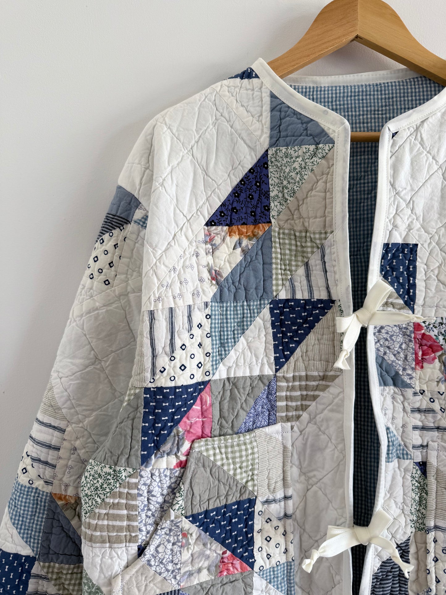 Quilt Tie Jacket - M