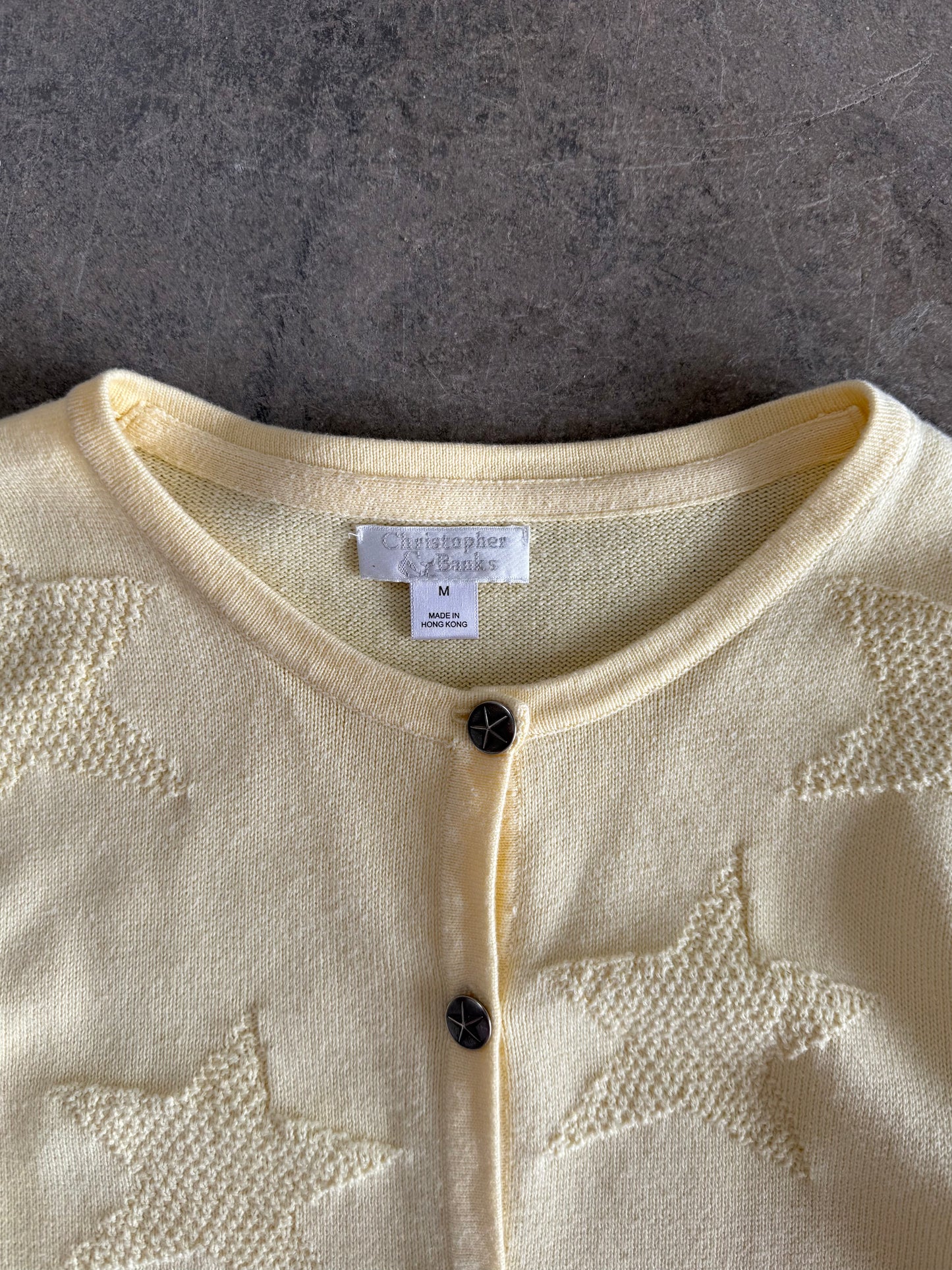 Star Cardigan - M