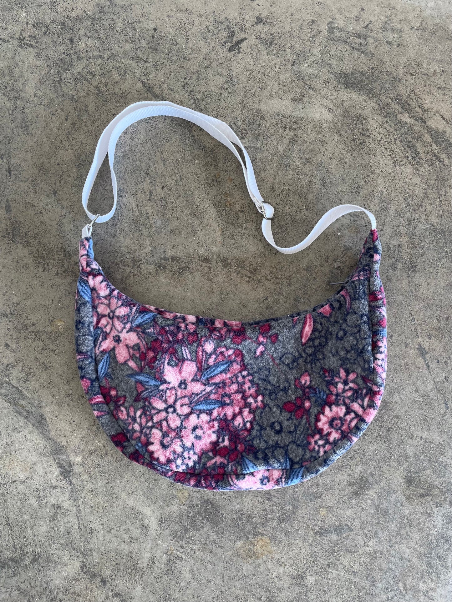 Fleece Large Sling Bag