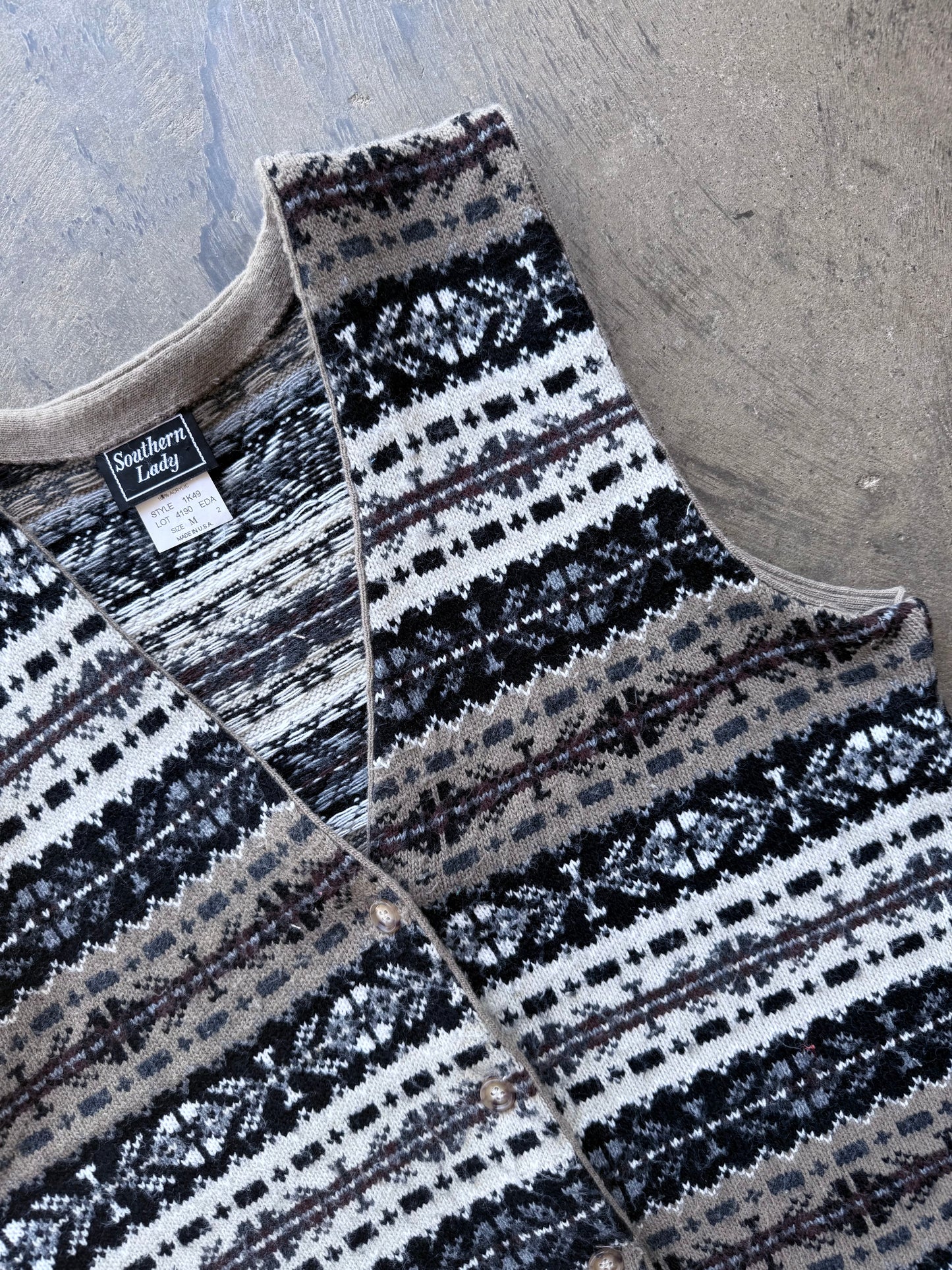 Sweater Vest - M