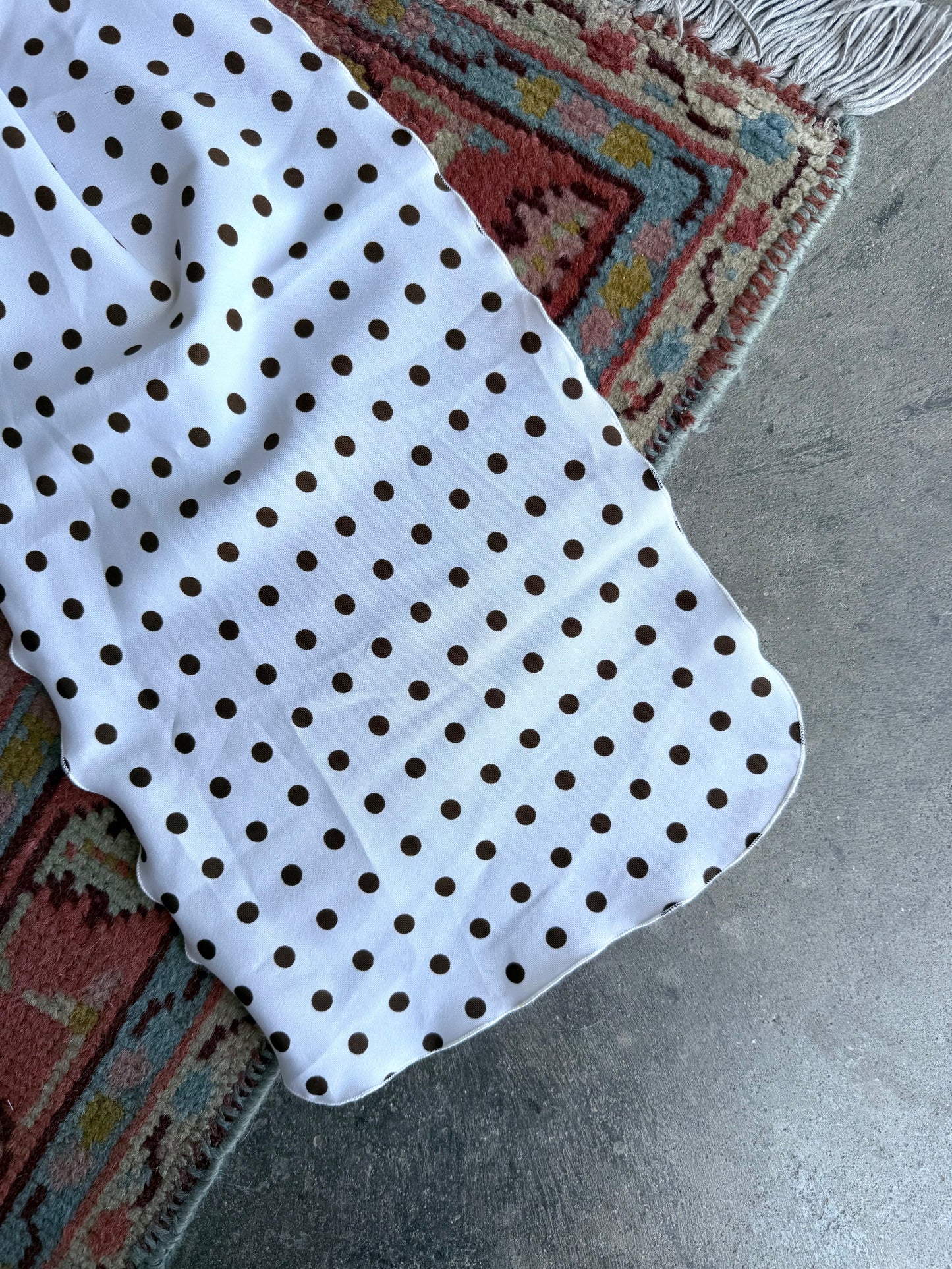 Polka Dot Scarf