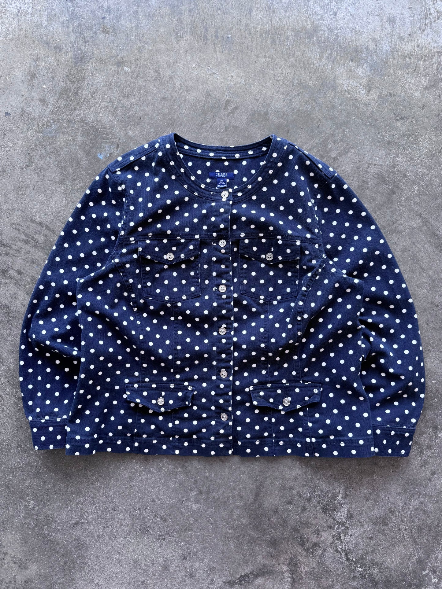 Polka Dot Jacket - 2XL