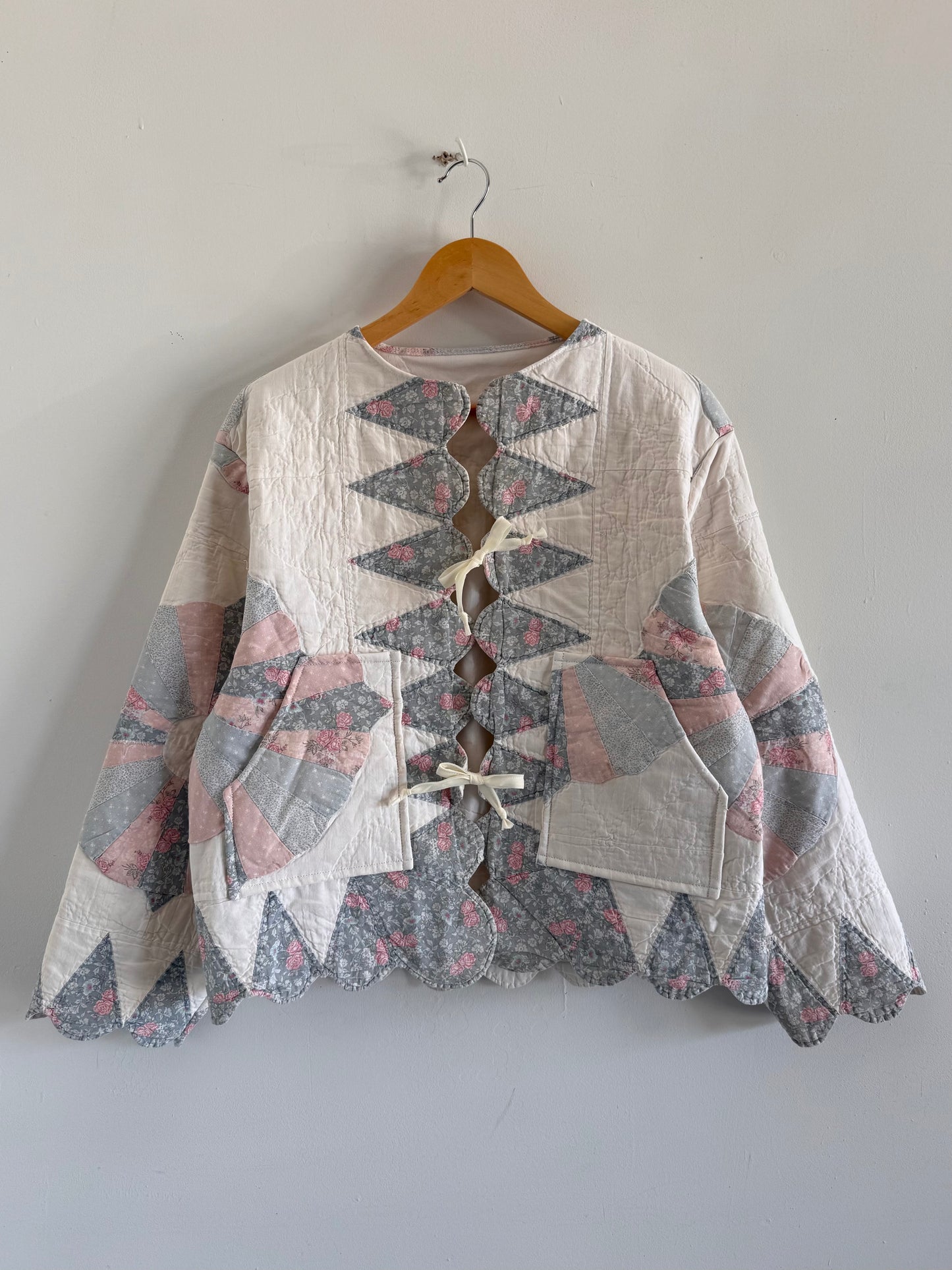 Quilt Tie Jacket - S