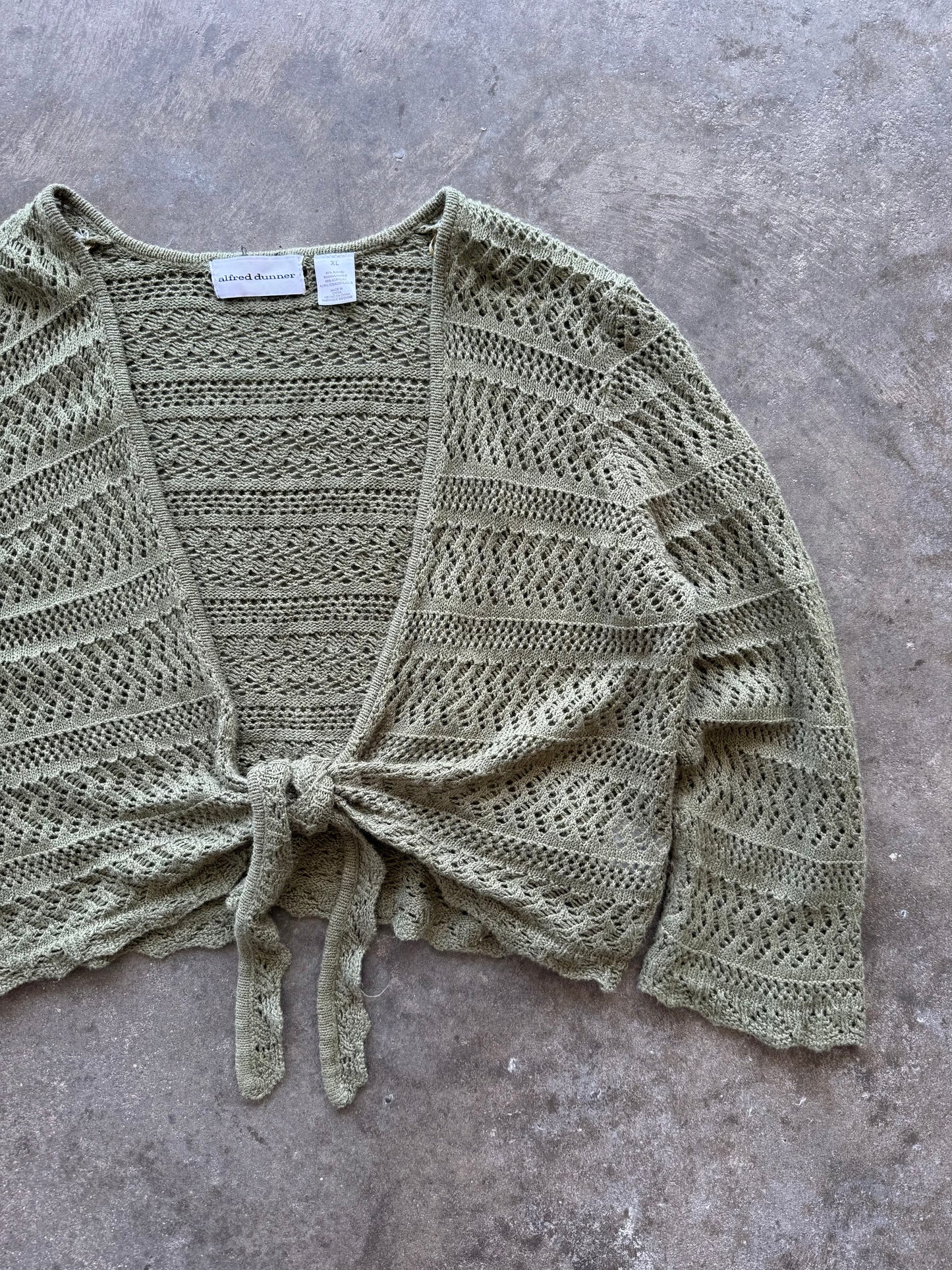 Crochet Tie Top - XL
