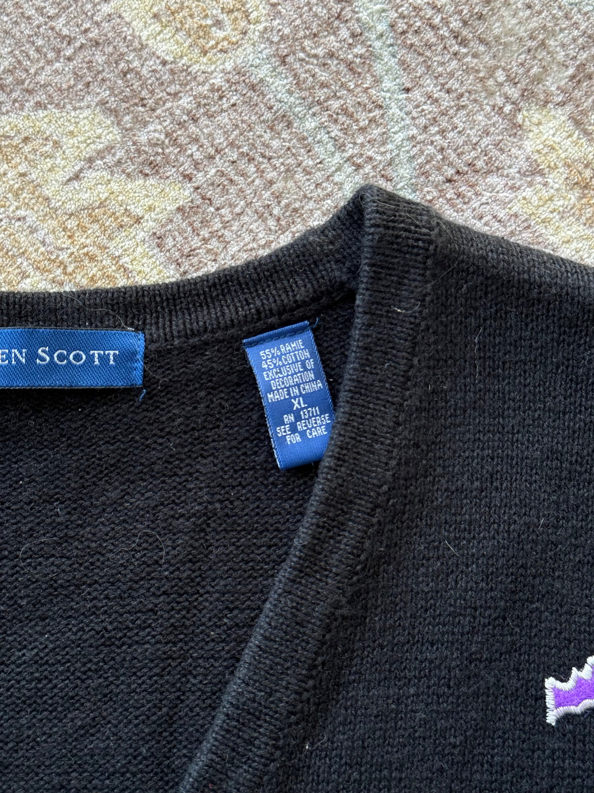 Halloween Sweater Vest - XL