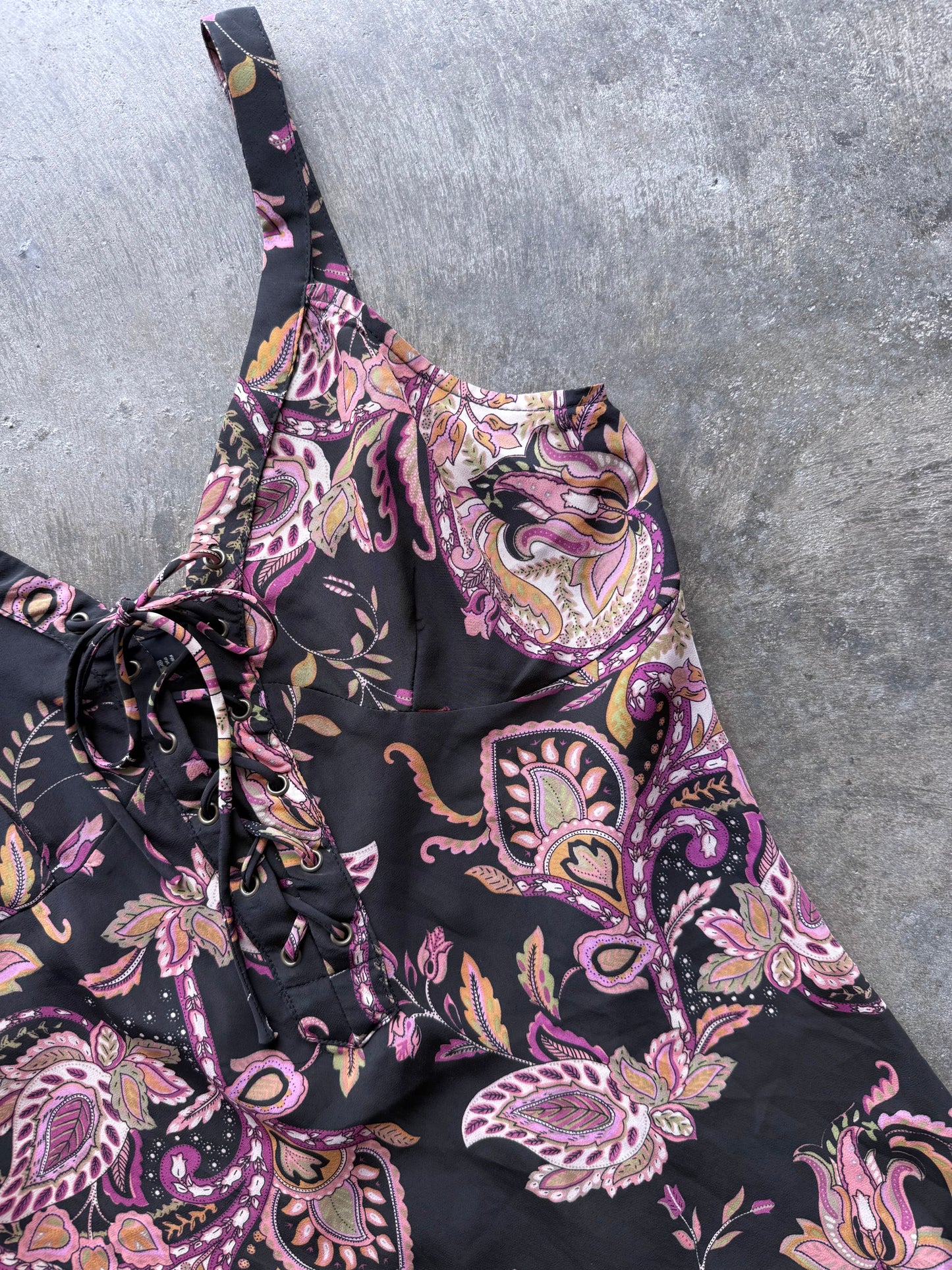 Paisley Dress - S