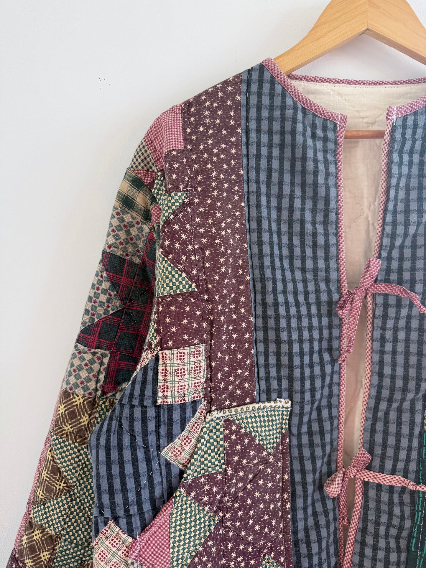 Quilt Tie Jacket - S