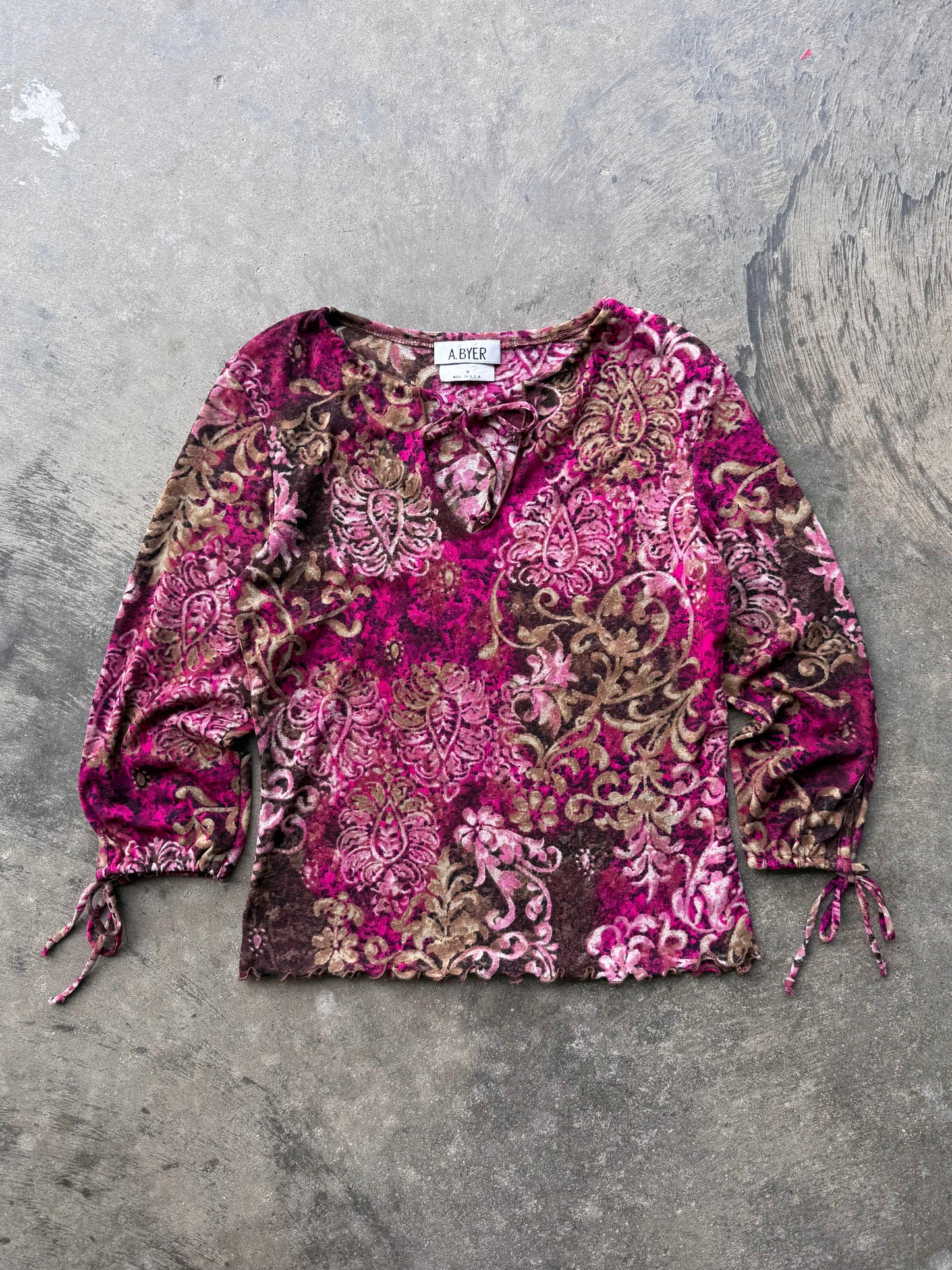 Keyhole Tie Top - M