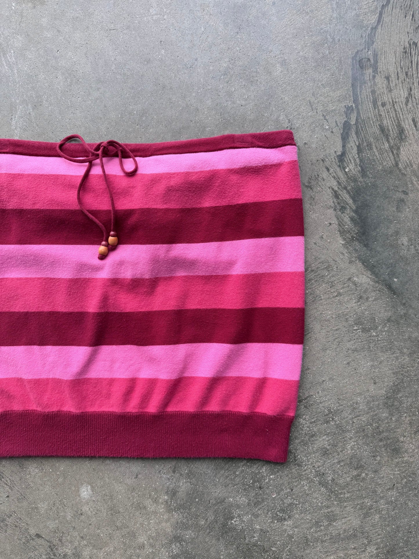 Striped Tube Top - L