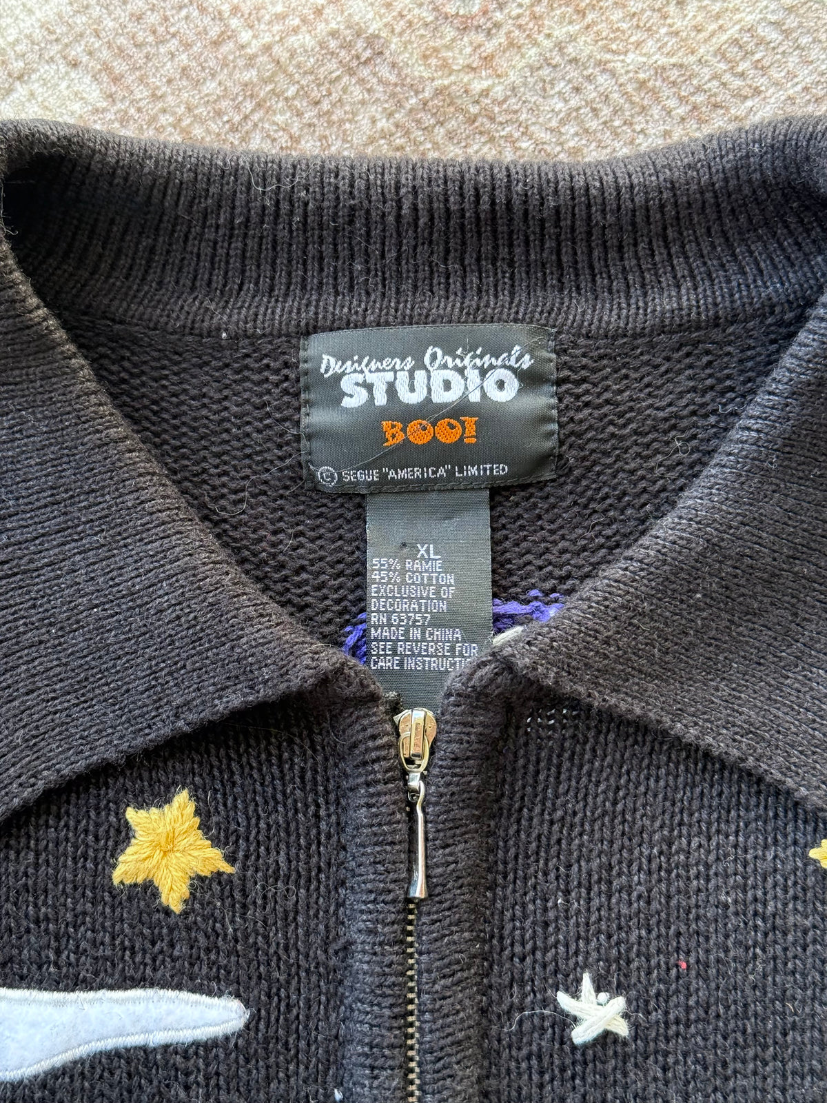 Halloween Cardigan - XL