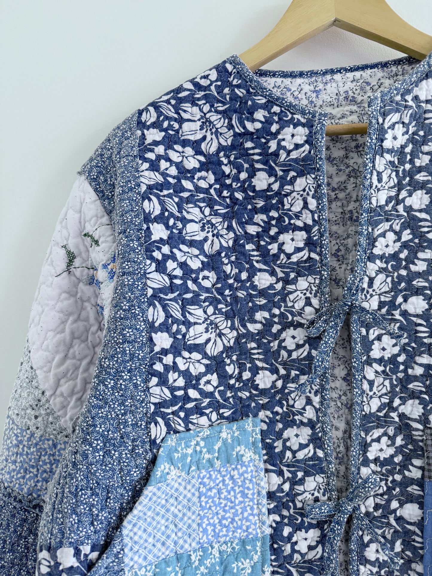 Quilt Tie Jacket - S