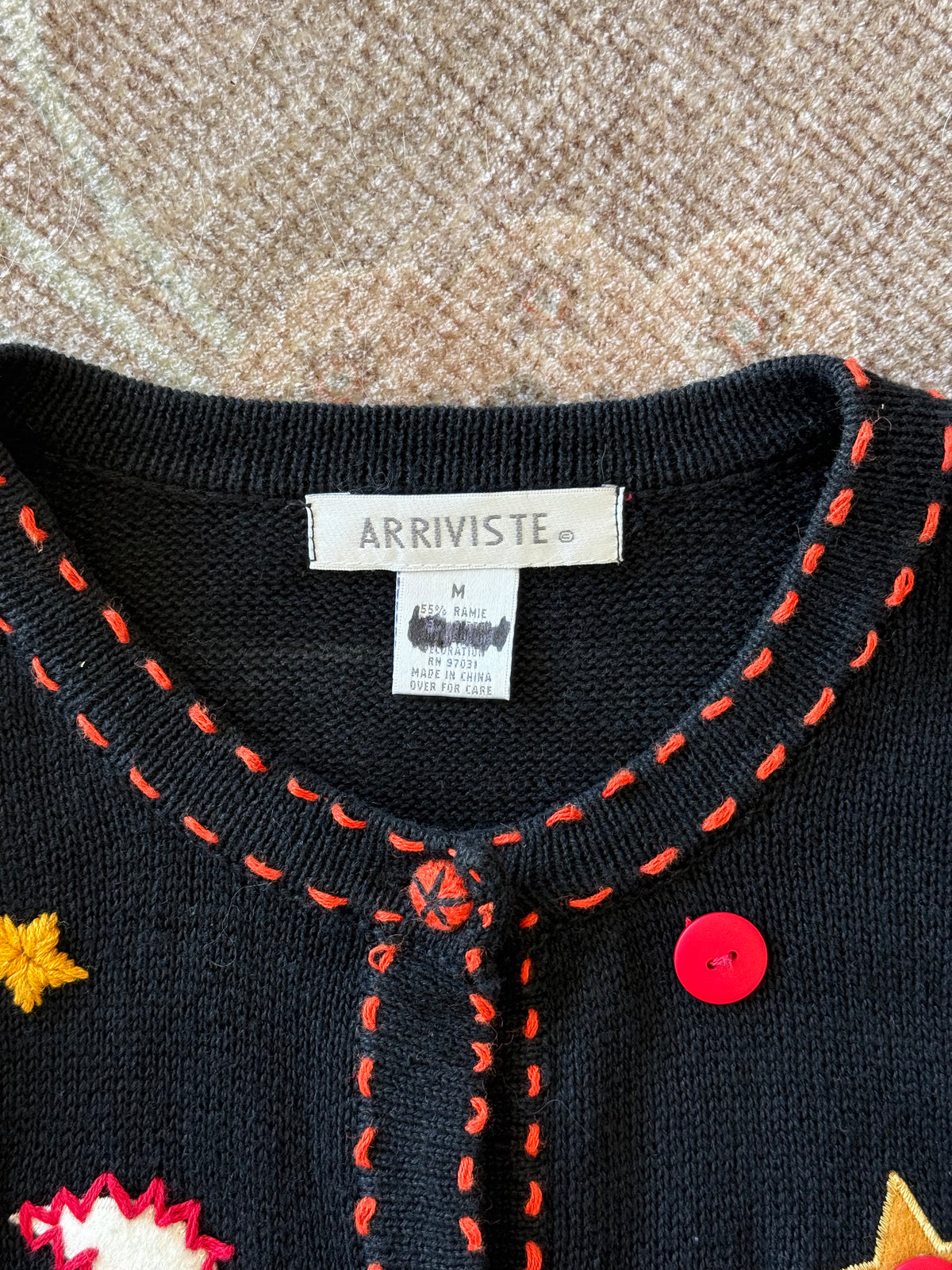 Halloween Cardigan - M