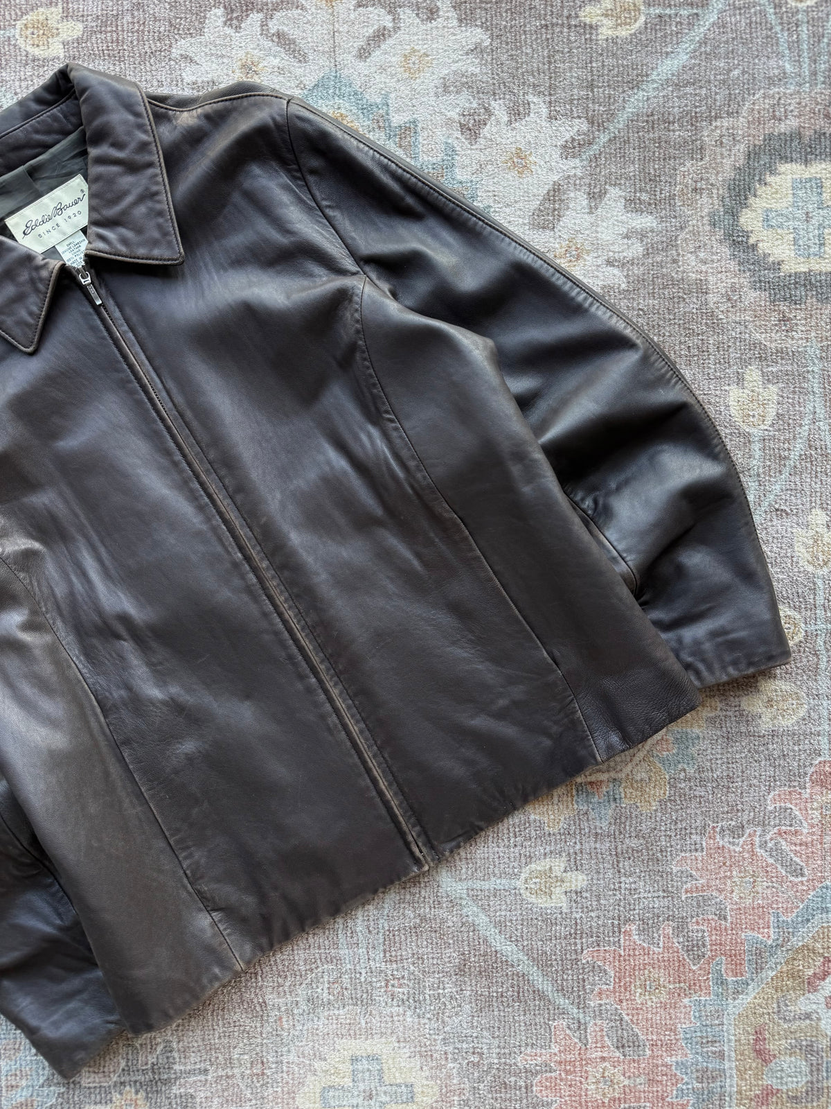 Leather Jacket - L