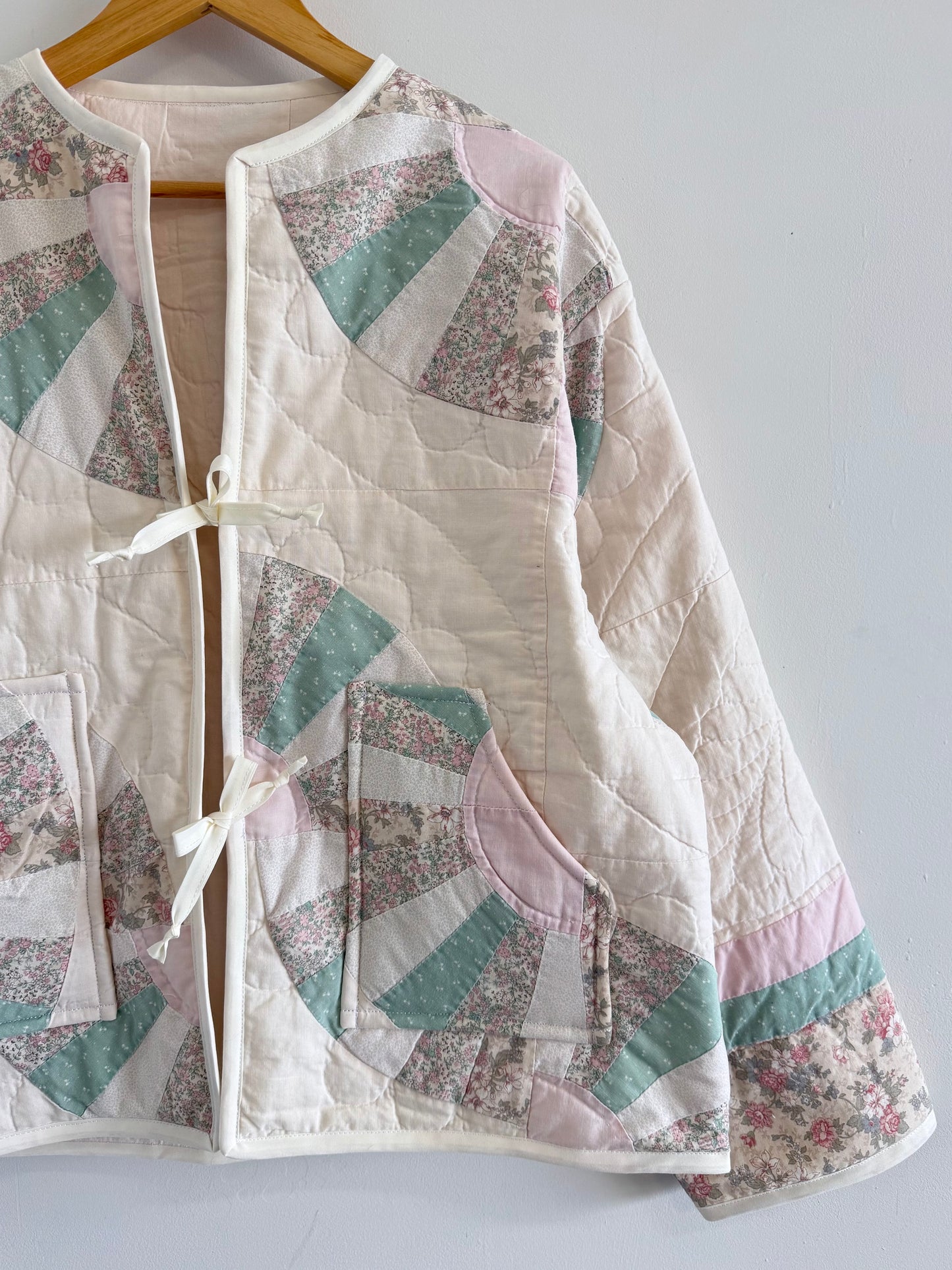 Quilt Tie Jacket - L