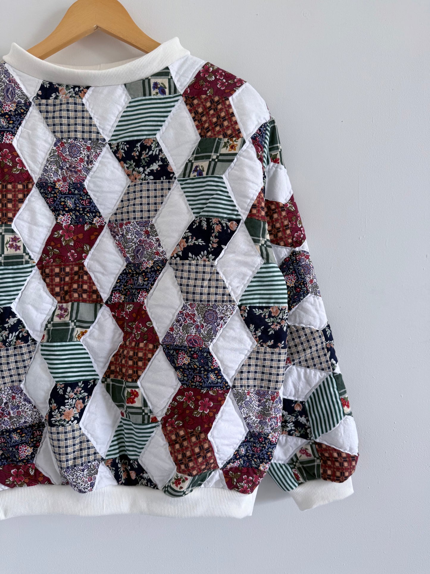 Quilt Crewneck - S