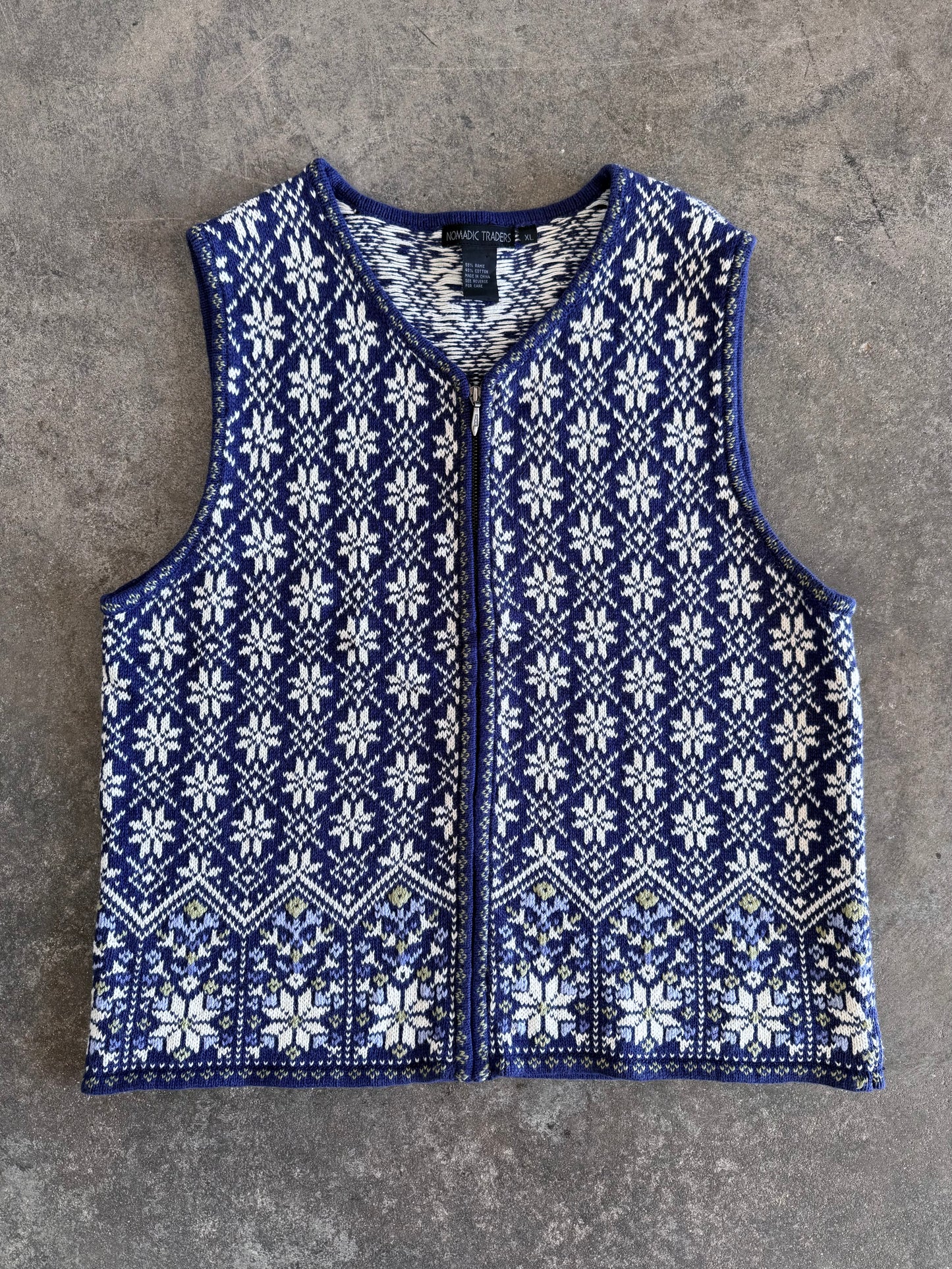 Nordic Sweater Vest - XL