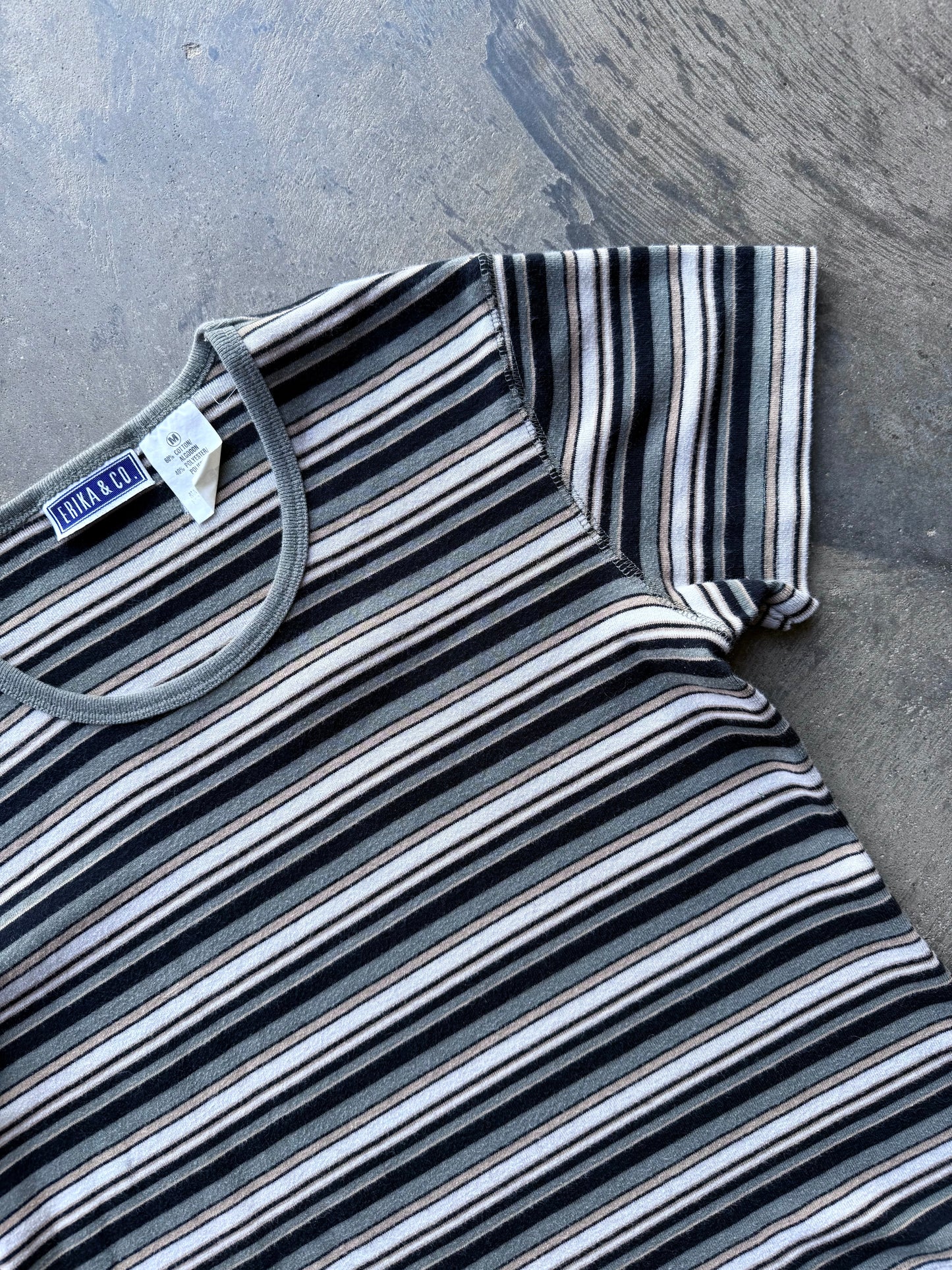 Striped Tee - M