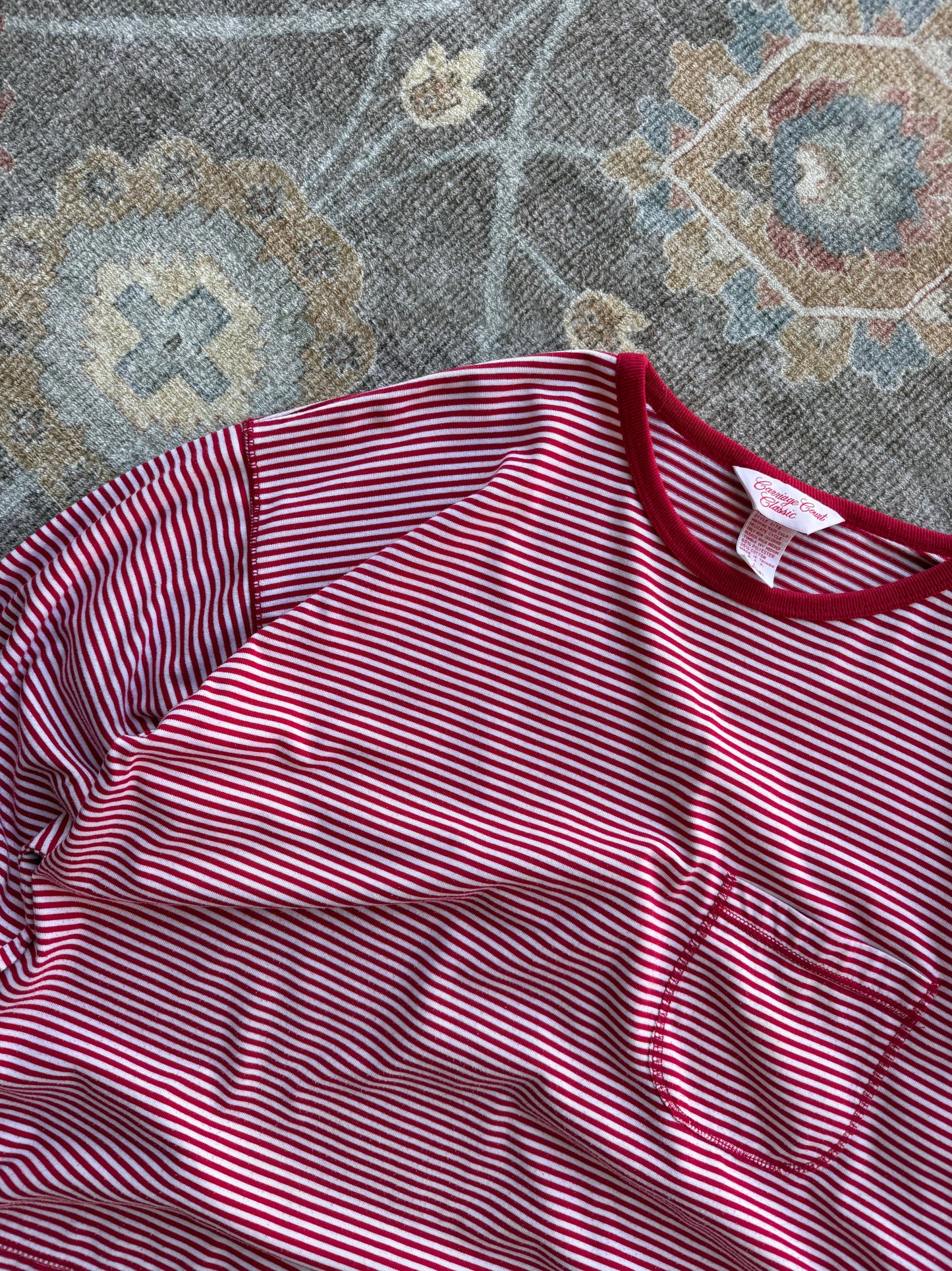 Striped Long Sleeve - L