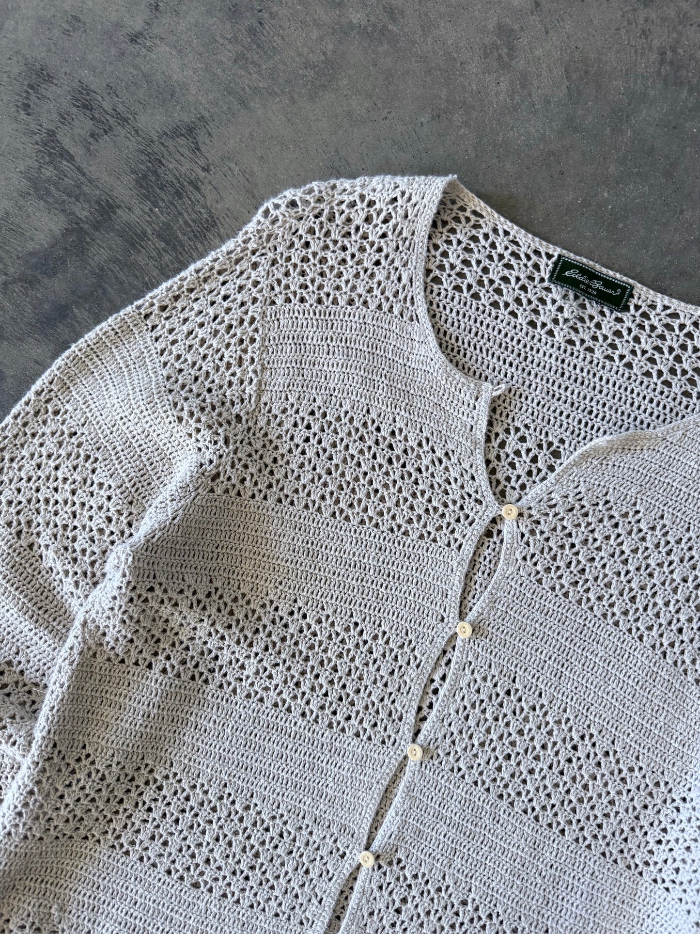 Crochet Cardigan - XL