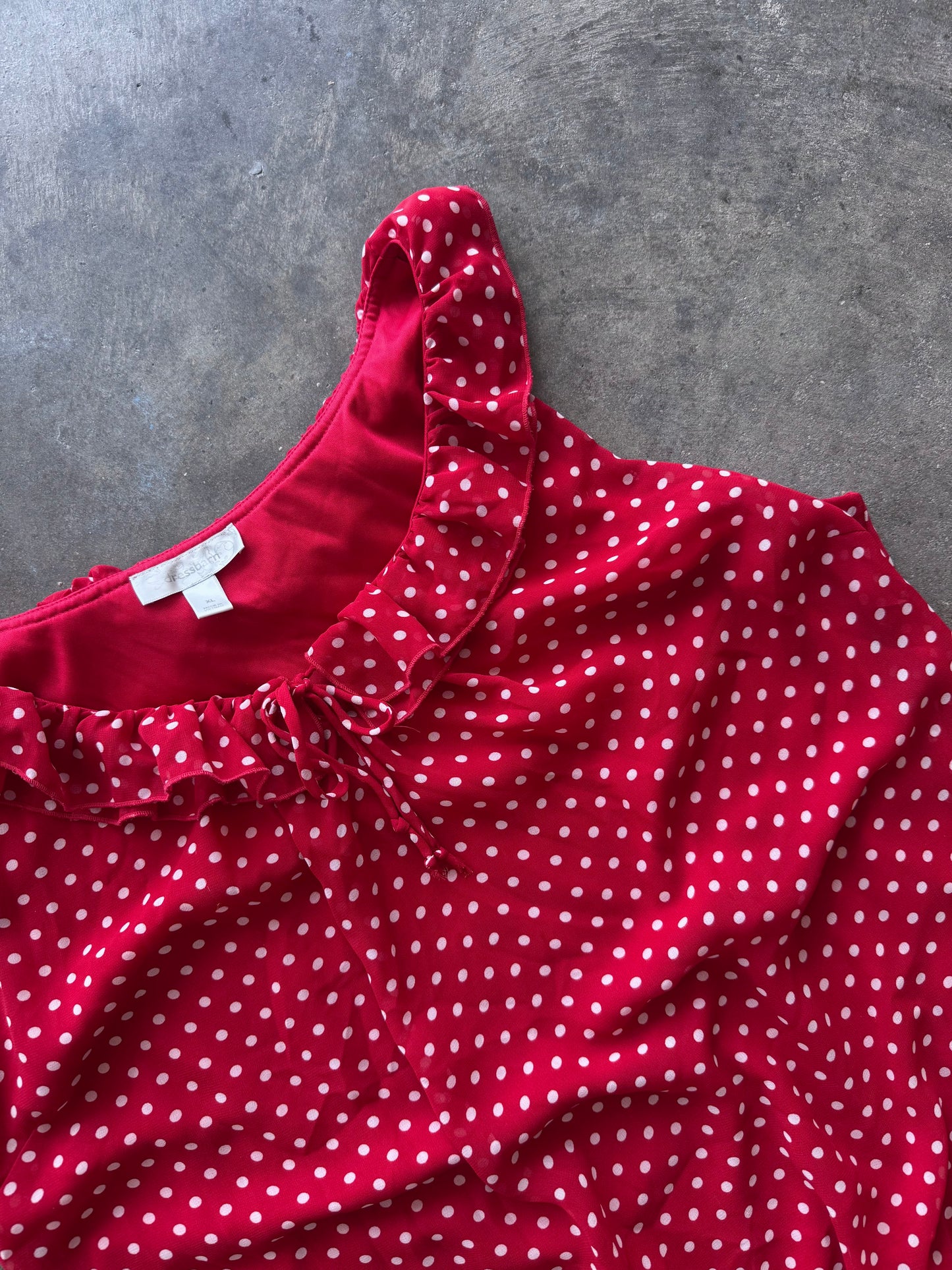 Polka Dot Tank - XL