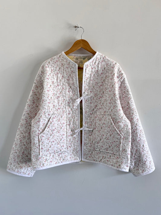 Quilt Tie Jacket - M