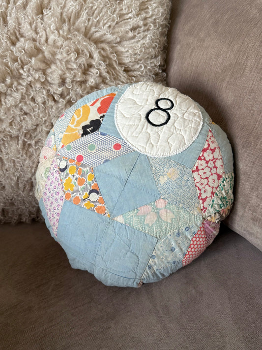 8 Ball Pillow - 13.5”